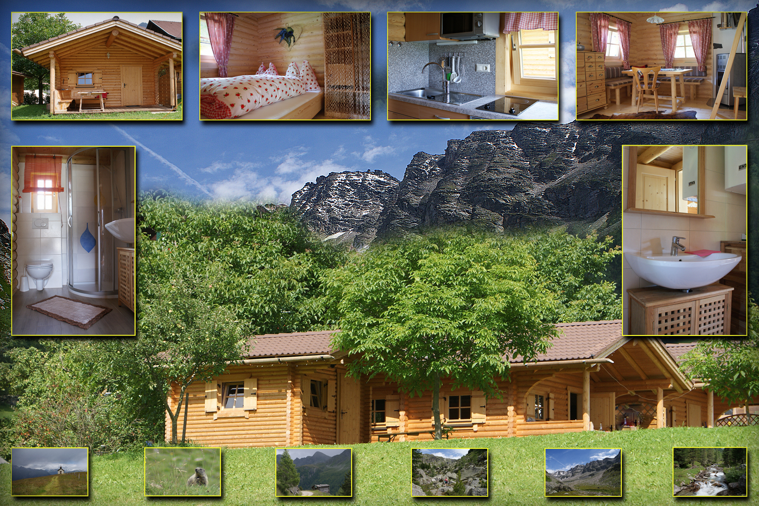 Camping am See Gut Lindlerhof, mit Ferienhuser und Almhtten - RV park in  Mrtschach , Carinthia | stellplatz.info