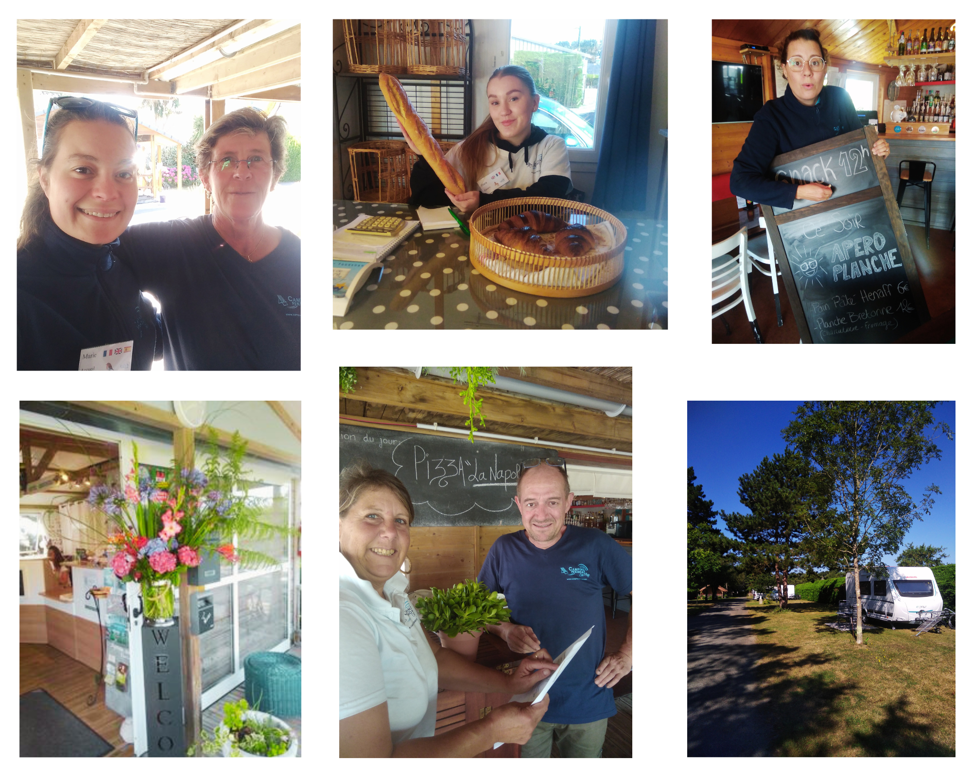 Reisemobilstellplatz - Melgven - Camping PENHOAT coté plage 