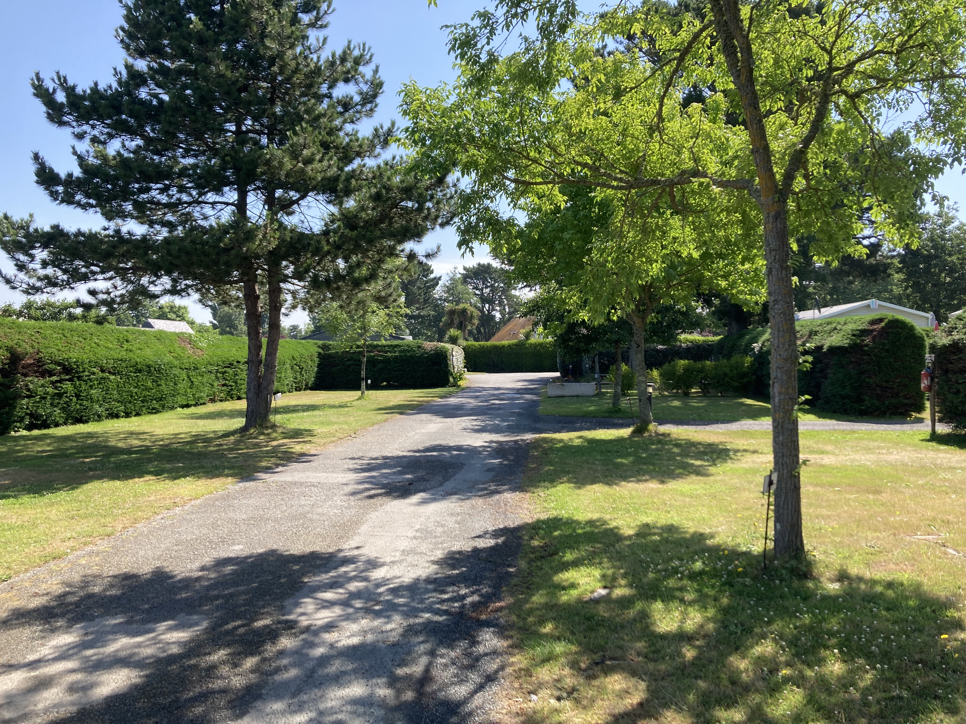 Reisemobilstellplatz - Melgven - Camping PENHOAT coté plage 