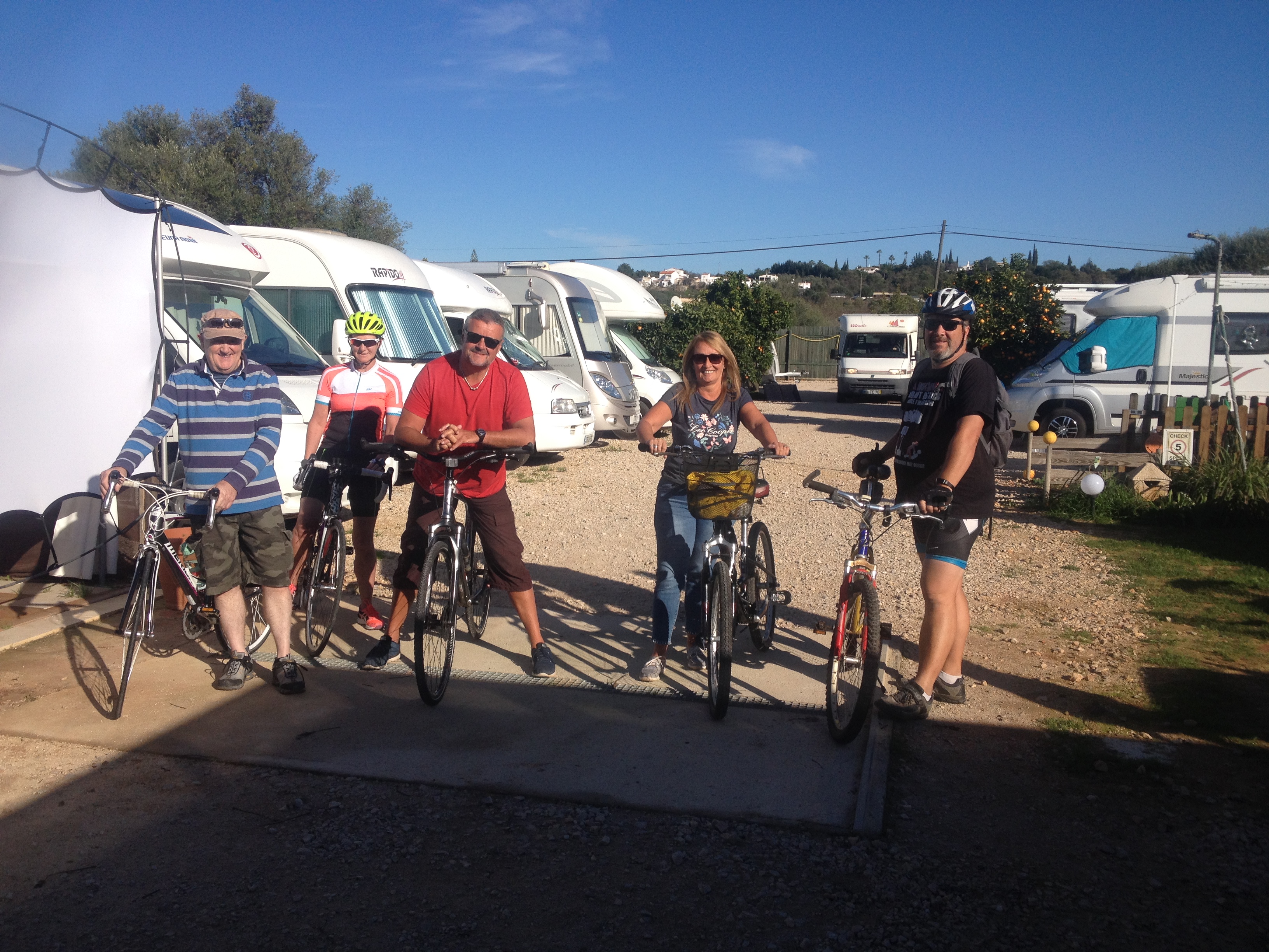 Wohnmobilstellplatz: Great location to set off on a bike trip to visit the surrounding area's.  - Vilamoura Rustikales Wohnmobil Aire