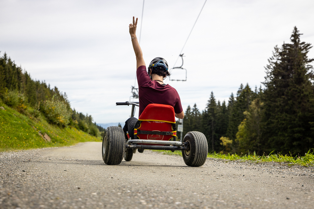 Wohnmobilstellplatz: Spaß und Action mit dem Mountaincart - Erlebnisalm Mönichkirchen