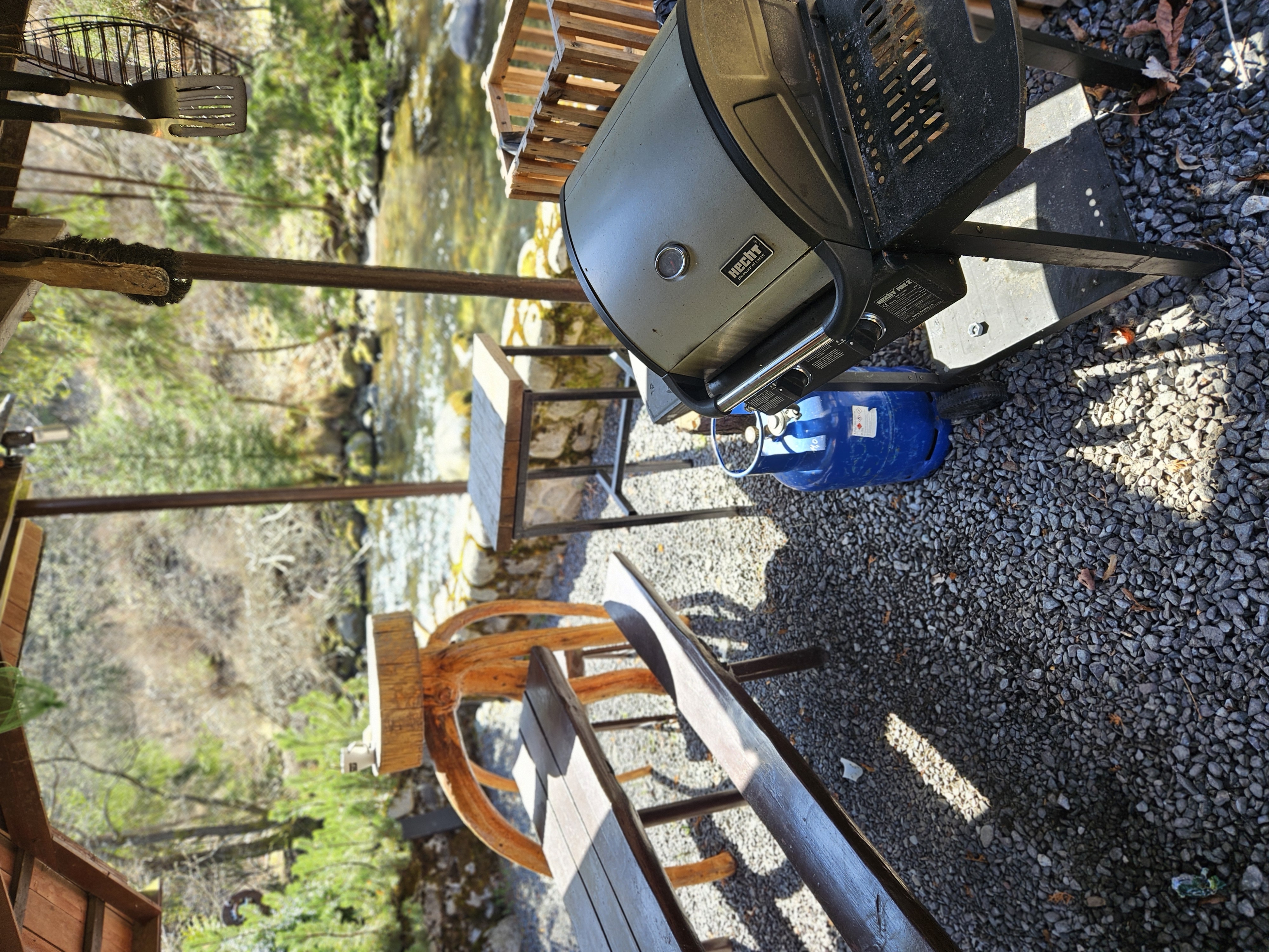 Wohnmobilstellplatz: BBQ and open fire area - Autocamping Marga