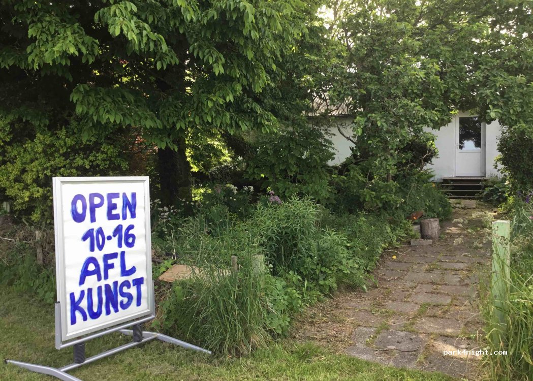 Place de parking pour camping-car - Limfjord - Eingang zum Atelier - Feggesund privat