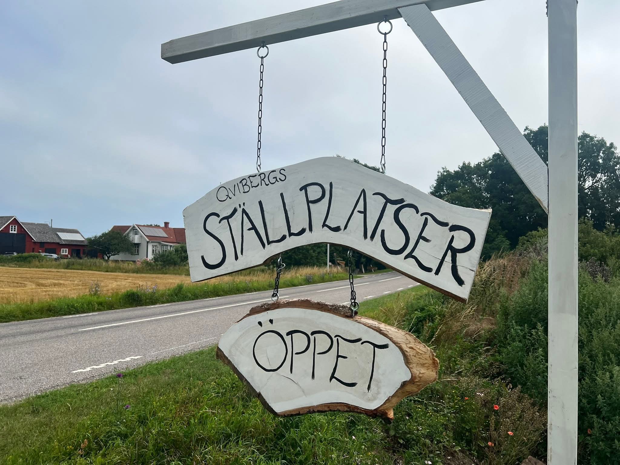 kampeerplaats voor campers - Hunde erlaubt: Hunde erlaubt - Zweden - Qvibergs Ställplatser