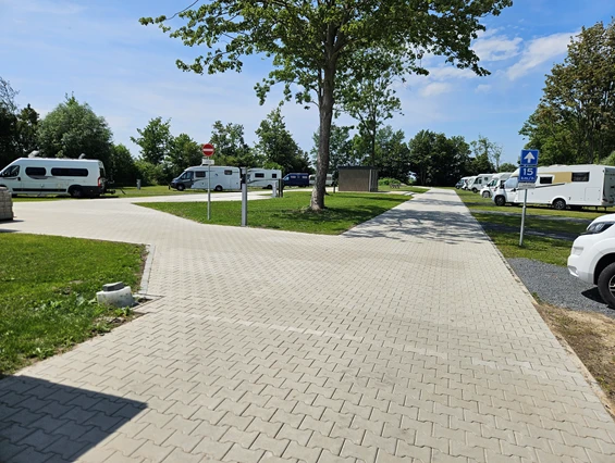 Motorhome parking space