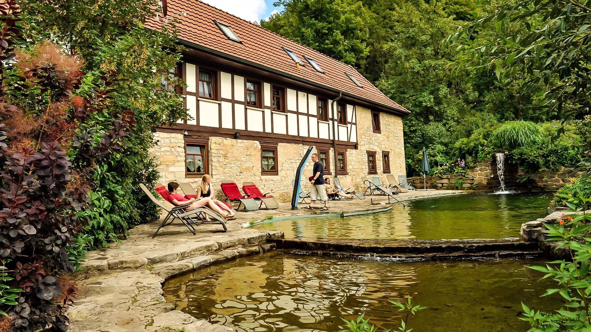 Reisemobilstellplatz - Bademöglichkeit für Hunde - Eschwege - Campingplatz Probsteizella