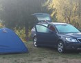 Wohnmobilstellplatz: Tent camping - Stellplatz am Camp San