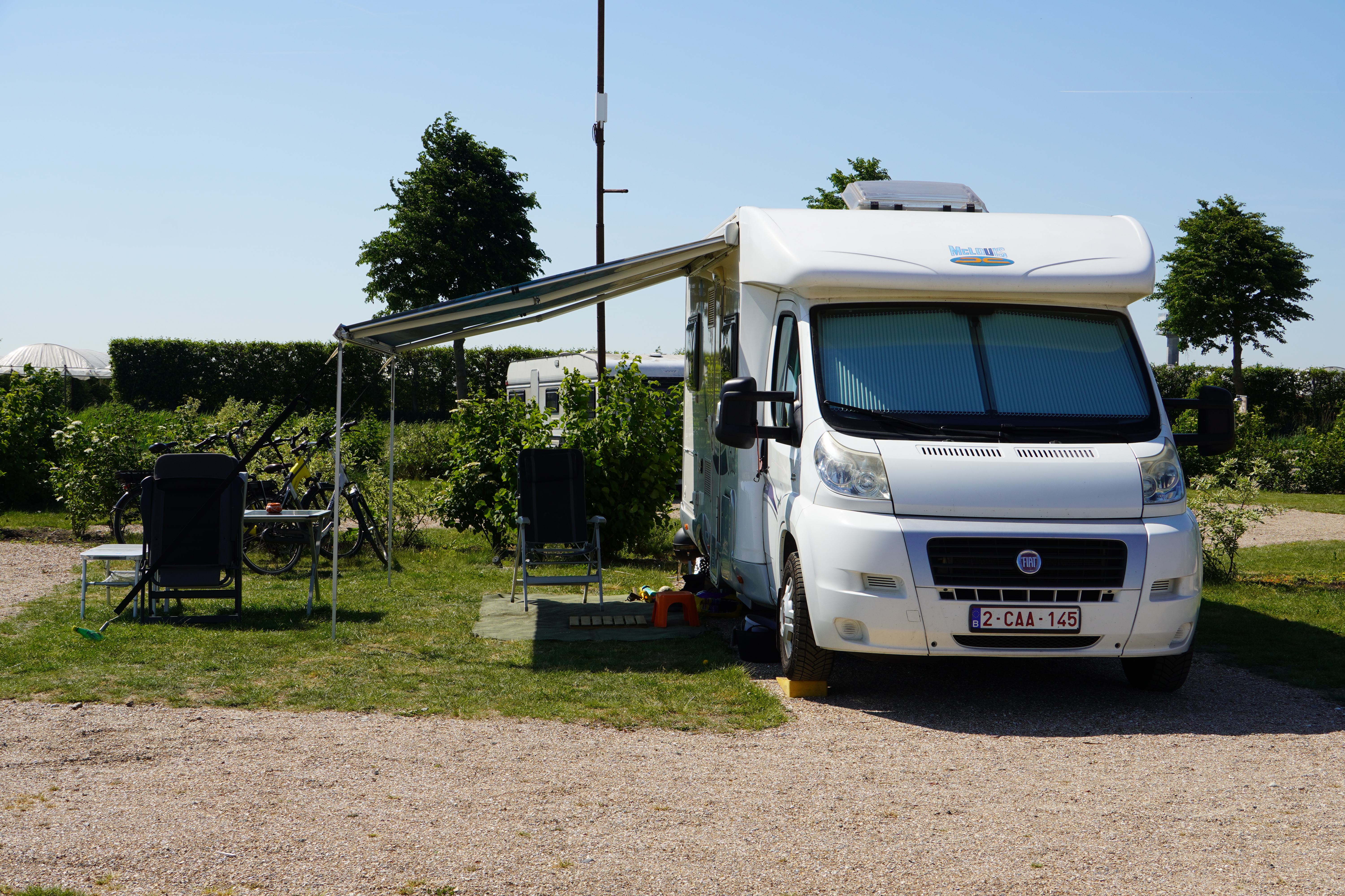 Area sosta per camper - Stromanschluss - Camping & restaurant Zeeuws Genieten