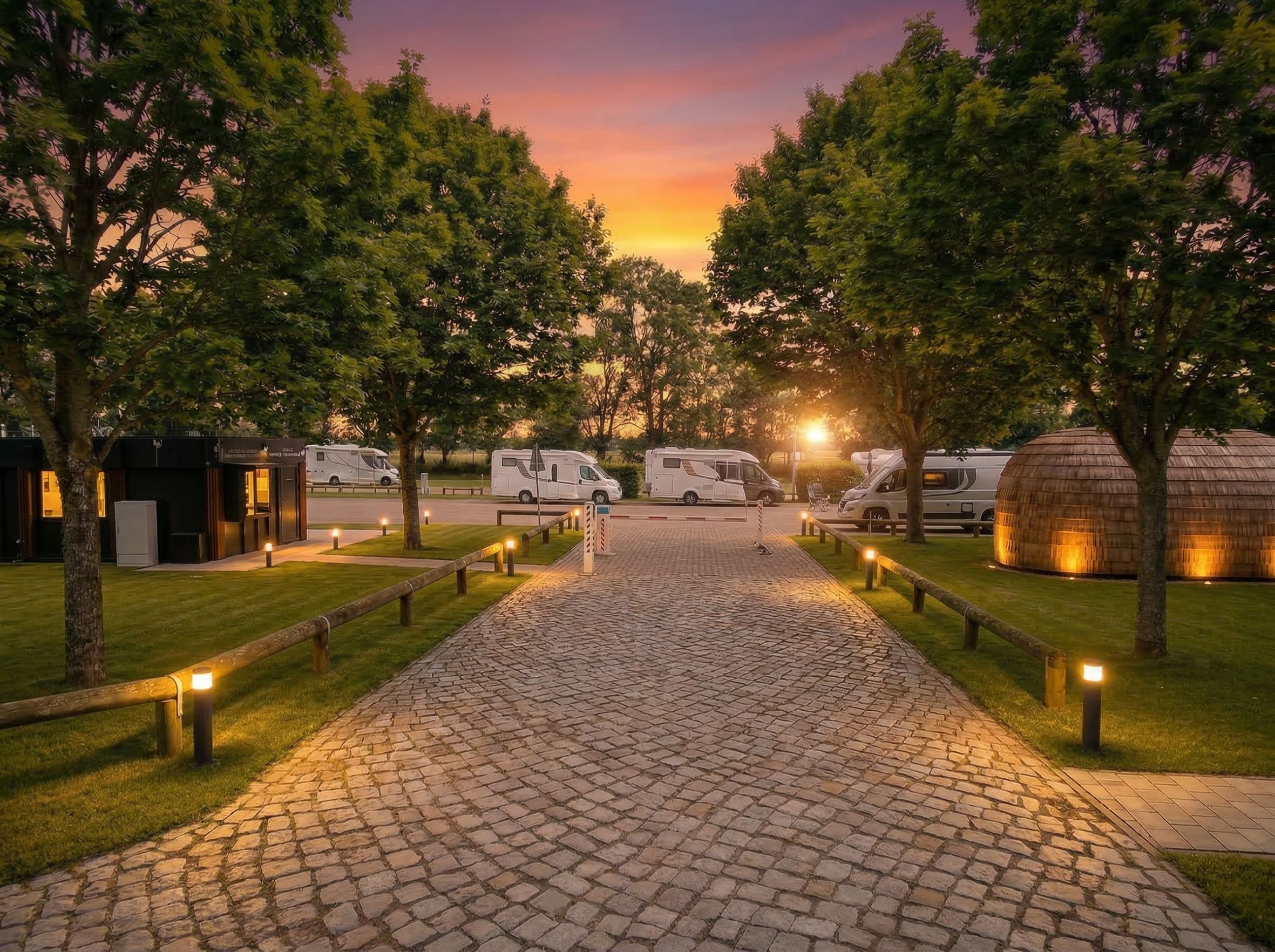 kampeerplaats voor campers - Rathenow - Wohnmobilstellplatz Tangermünde