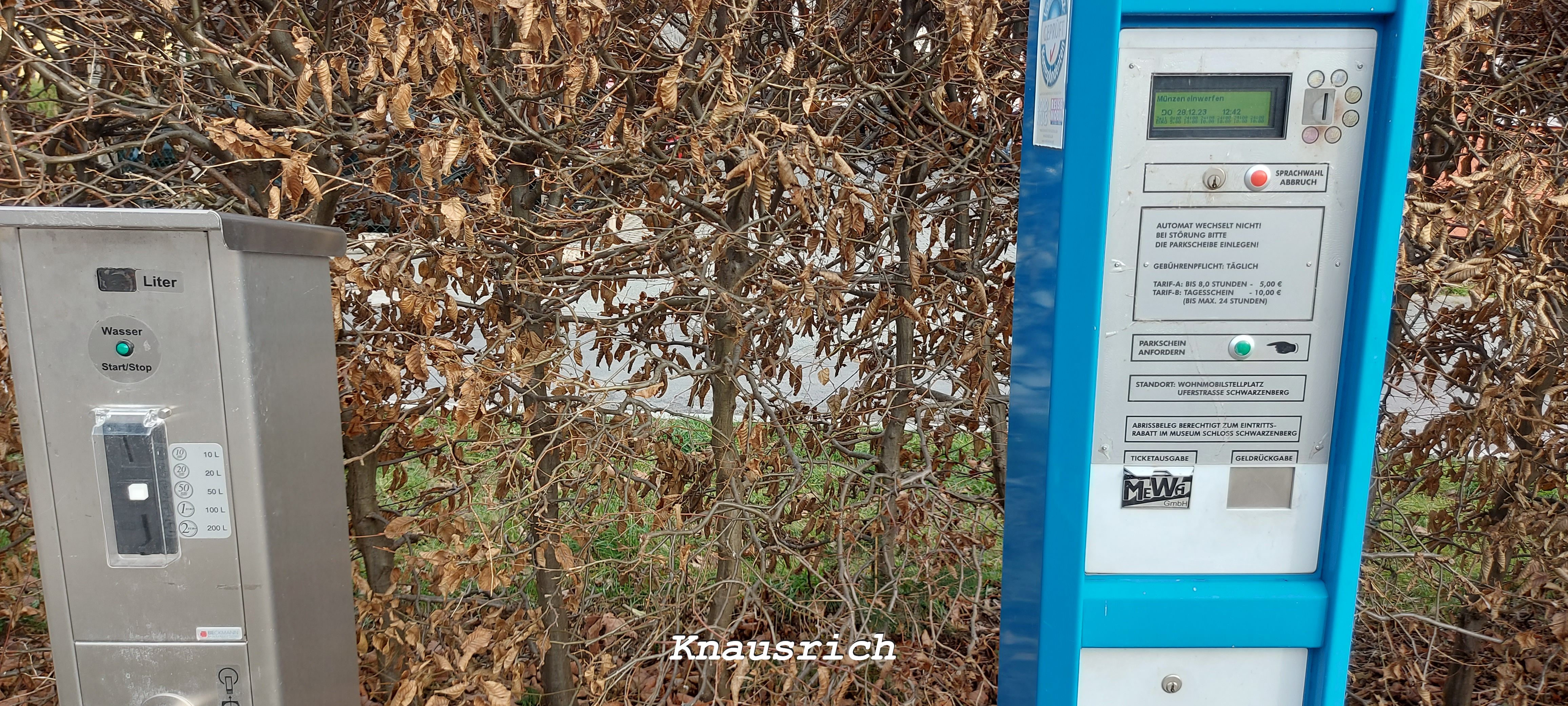 Wohnmobilstellplatz: Stellplatz Uferstraße Schwarzenberg