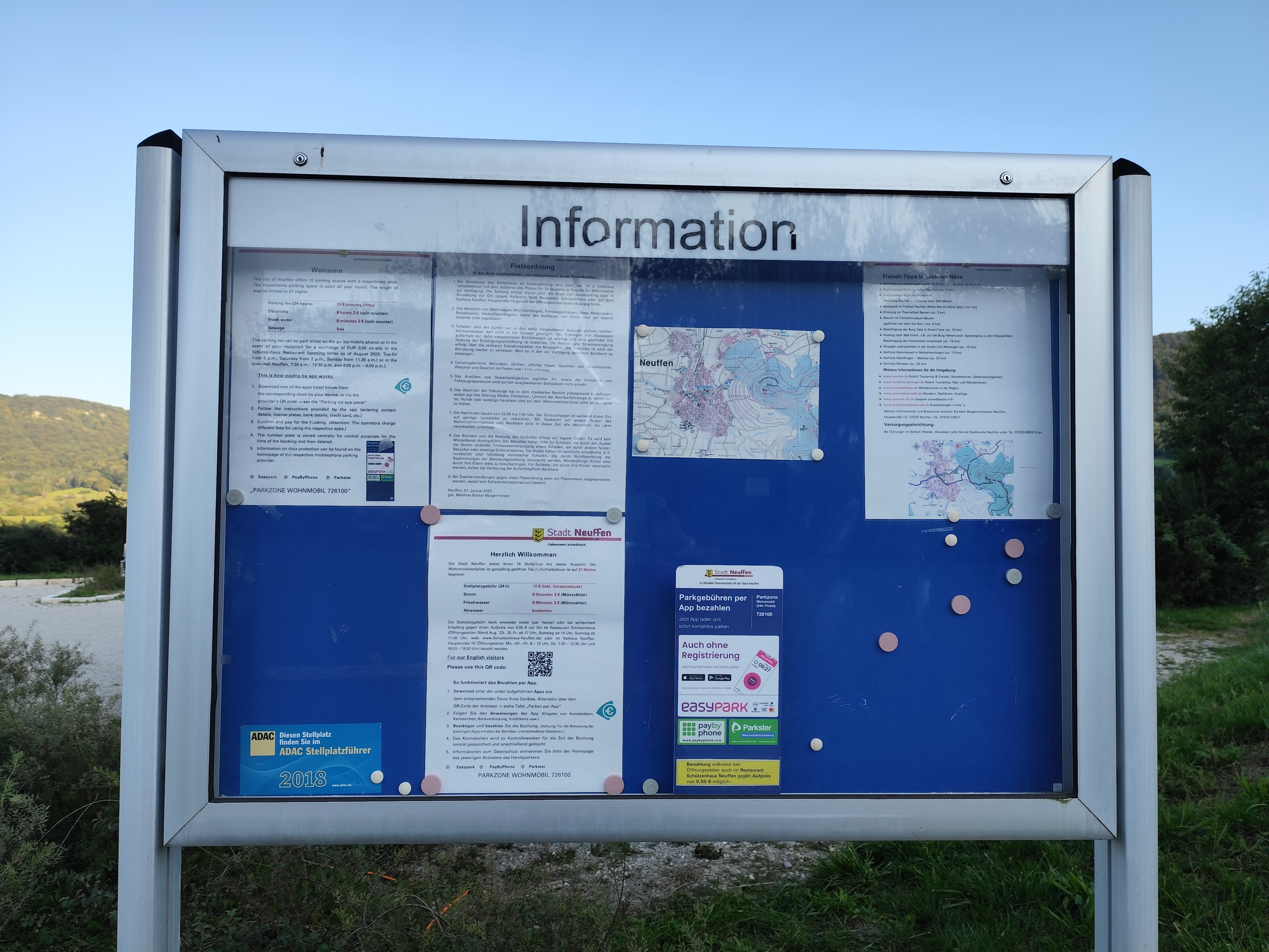 Reisemobilstellplatz - Westerheim (Alb-Donau-Kreis) - Wohnmobilstellplatz Neuffen