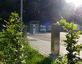 Reisemobilstellplatz: Sanitärtechnik auf dem aktuellsten Stand - Reisemobilstellplatz bei der Waldsee-Therme