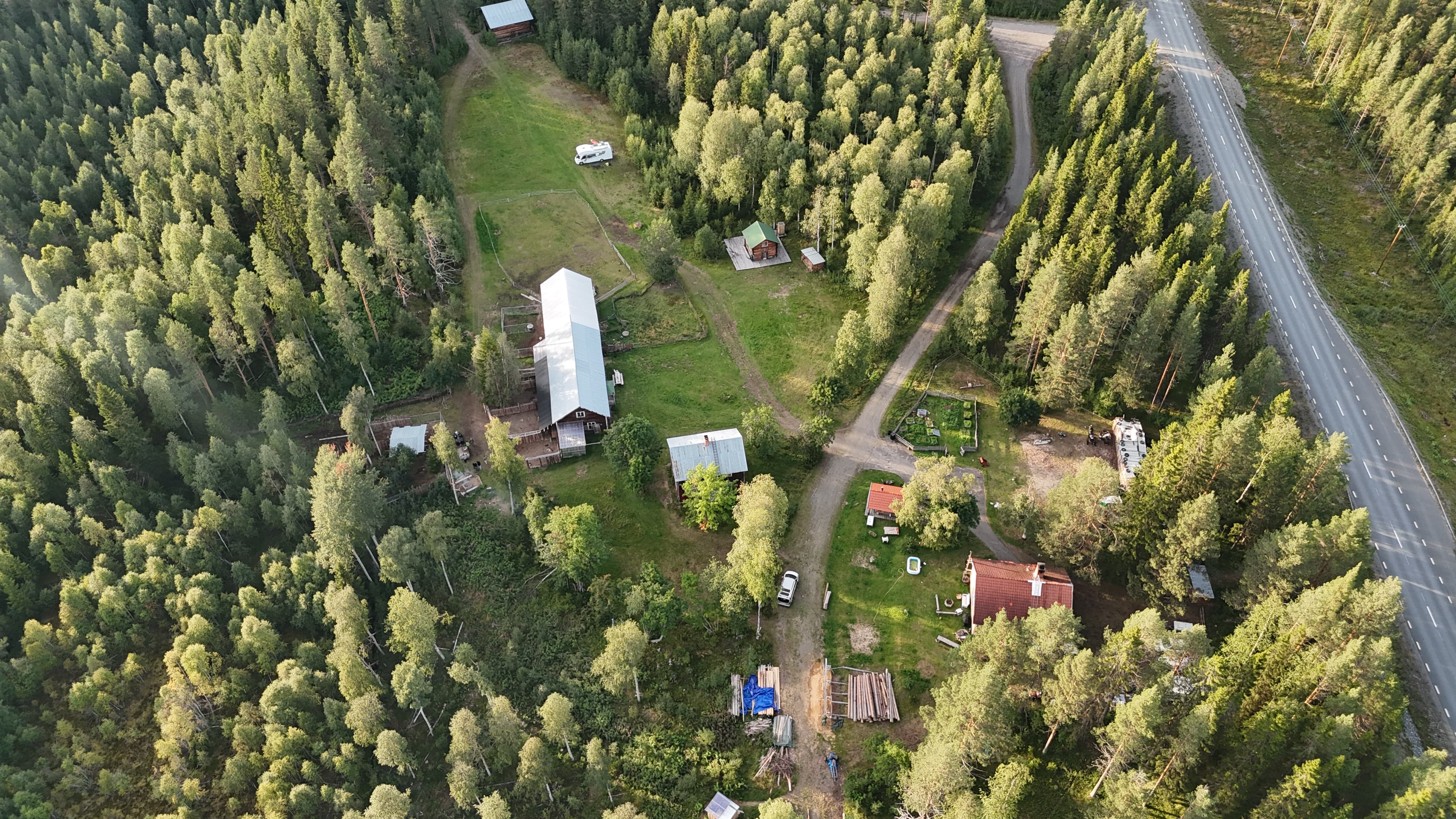 kampeerplaats voor campers - Noord-Zweden - Lapland Adventures 