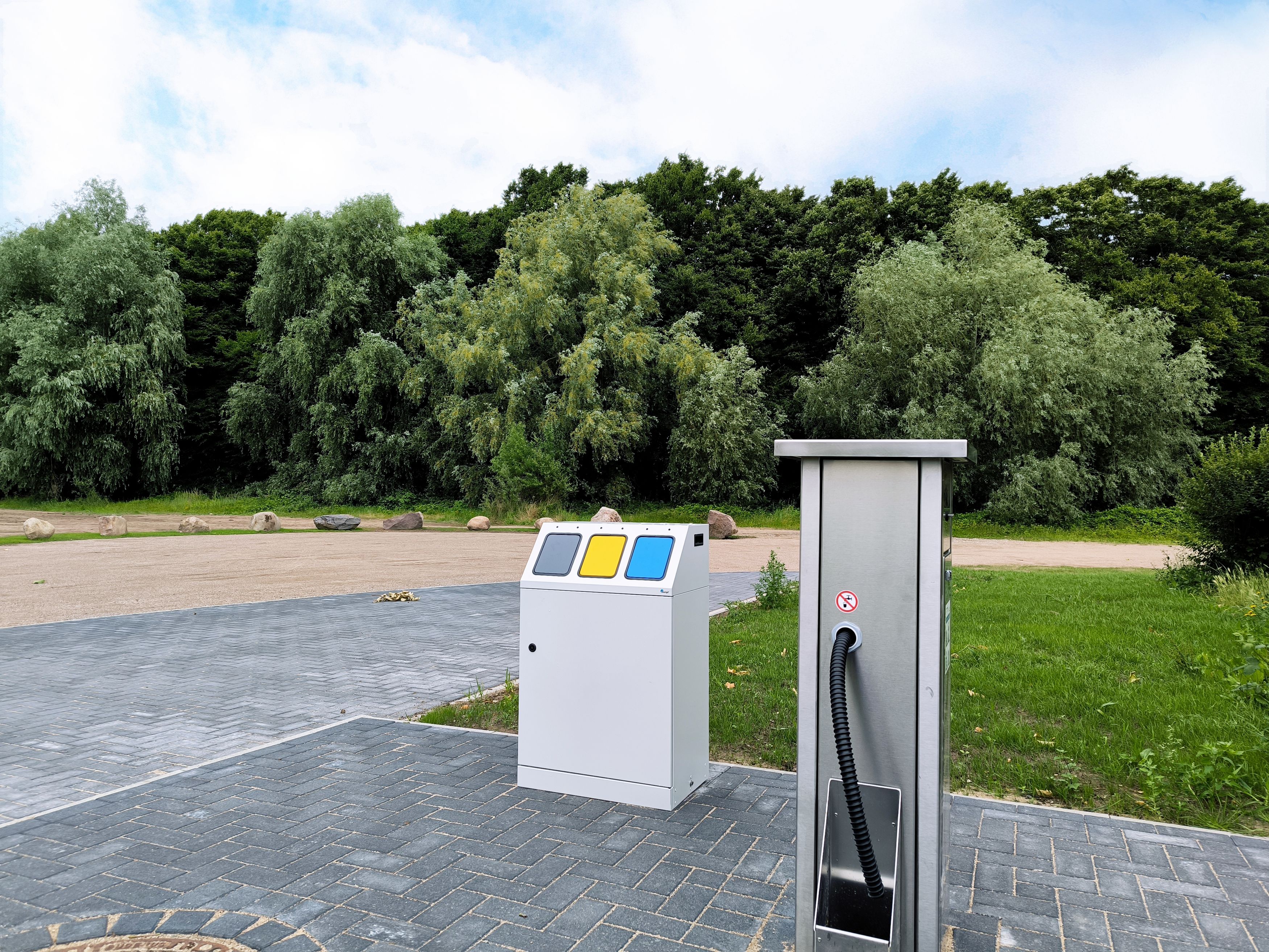 área camper - Tessin (Landkreis Rostock) - Ver- und Entsorgungseinrichtungen - Wohnmobilstellplatz Teterow