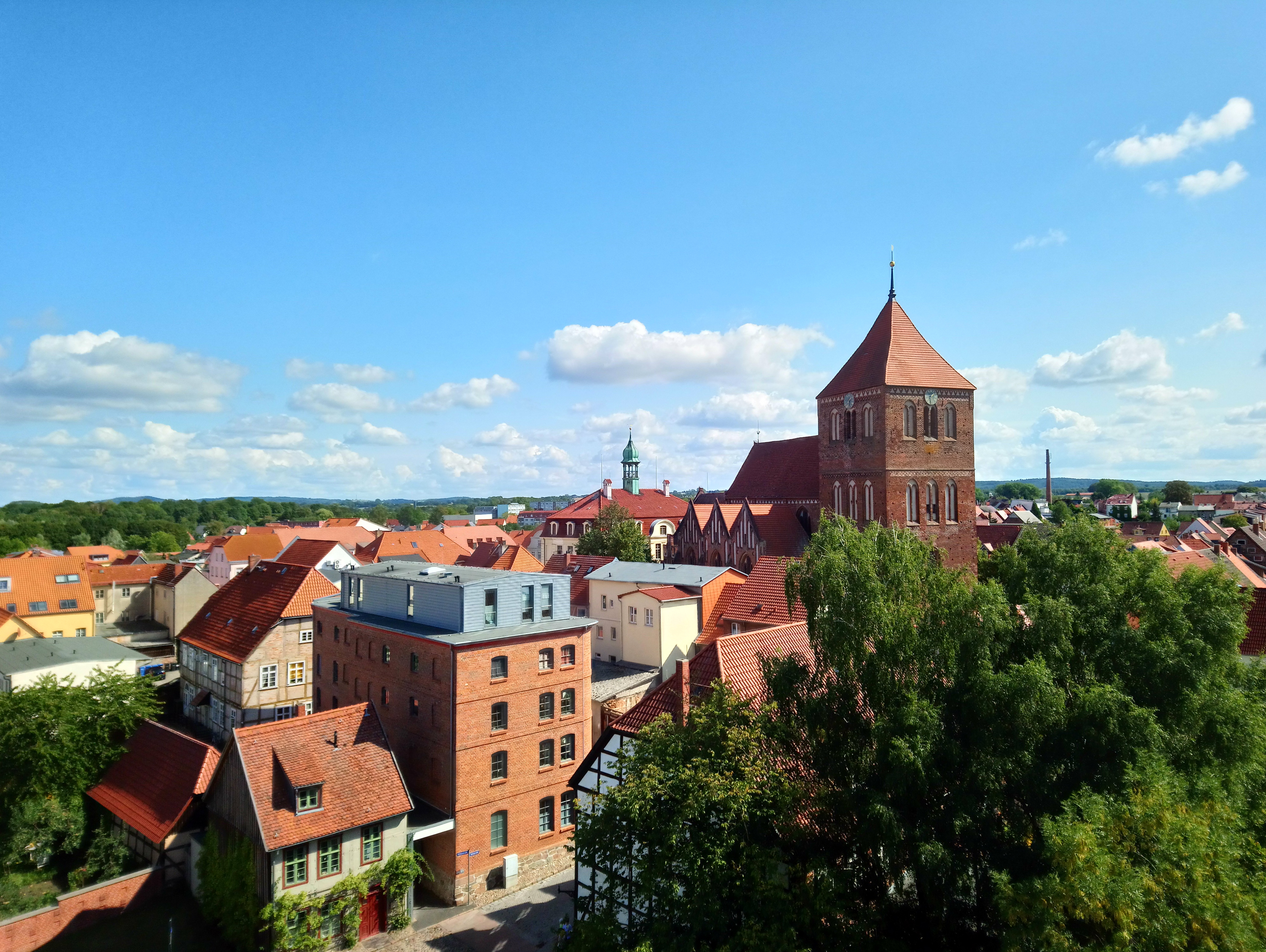 área camper - Tessin (Landkreis Rostock) - Stadtansicht Teterow - Wohnmobilstellplatz Teterow
