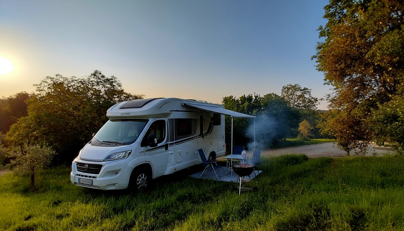 Wohnmobilstellplatz: camper van pitch nature  - Agri-Glamping Il Bosco di Marino