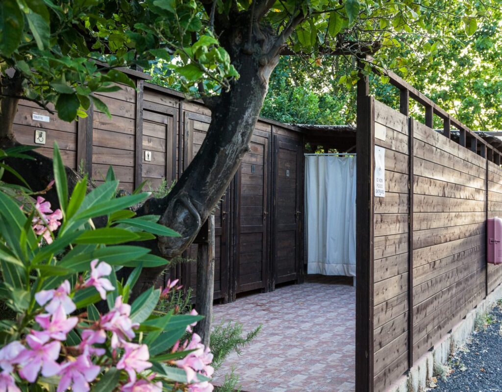 Reisemobilstellplatz - Sanitäranlagen - Oasi Park Falconara