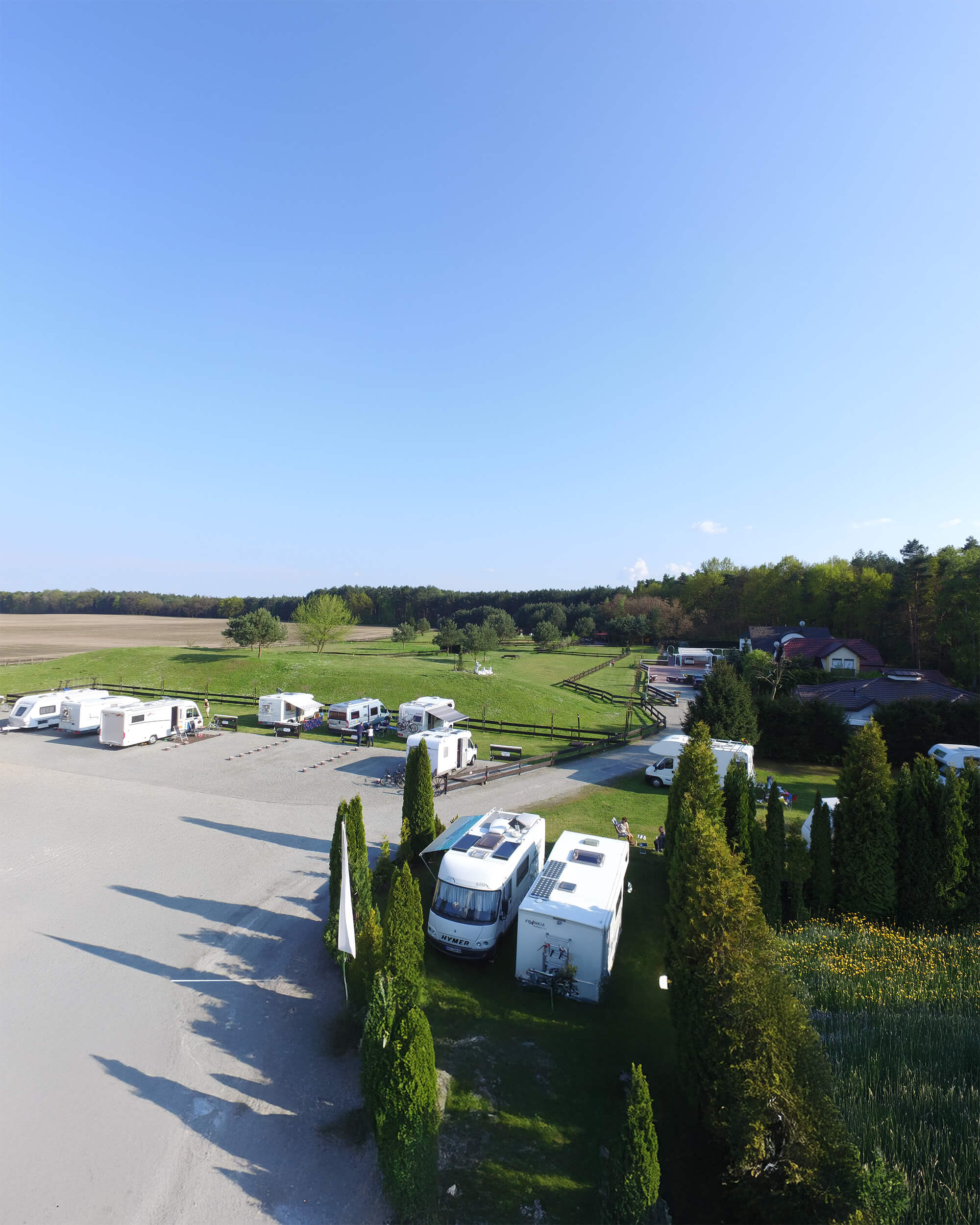 Wohnmobilstellplatz: Wohnmobilstellplatz Minipony Ranch - Stellplätze