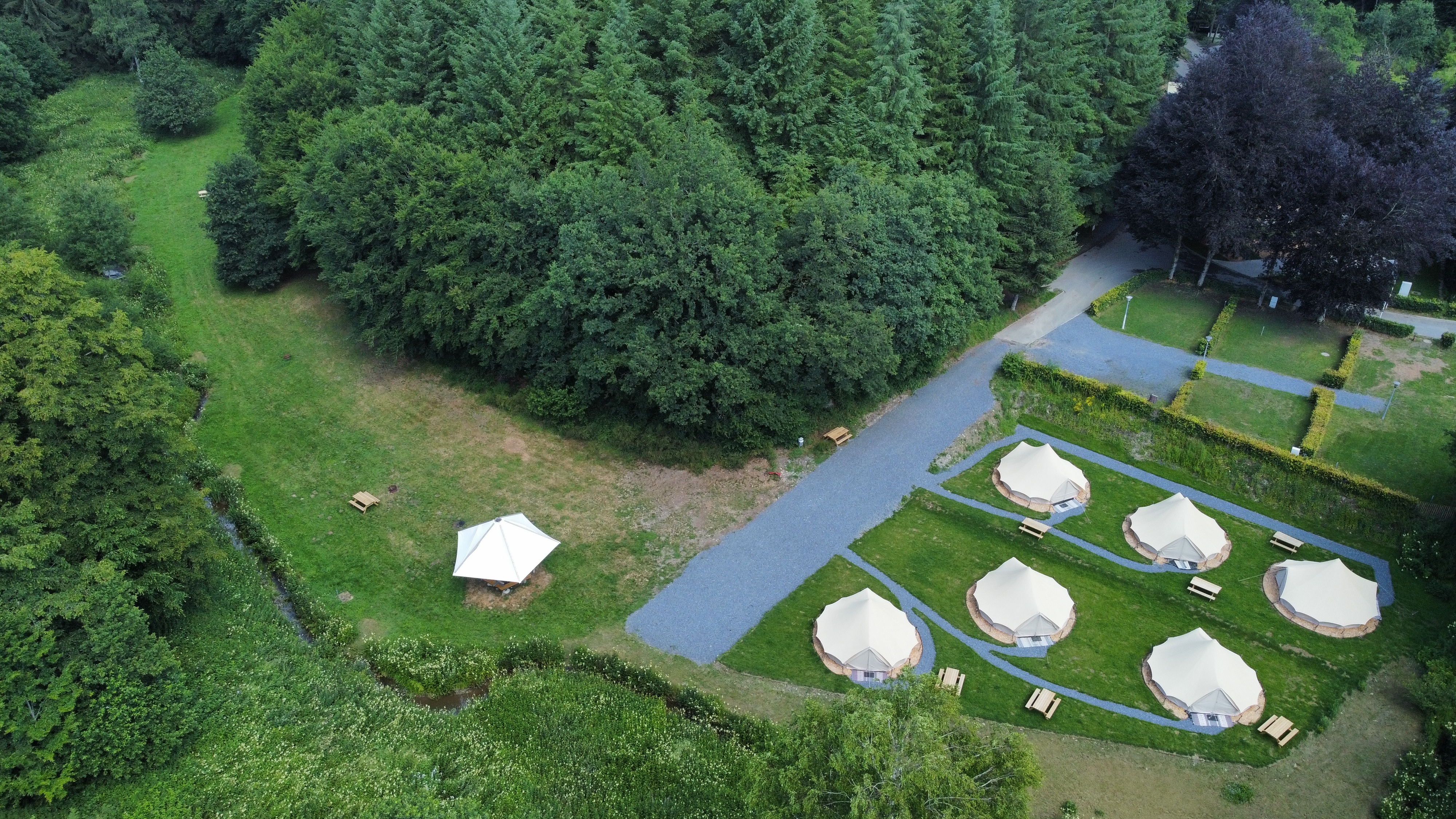 kampeerplaats voor campers - Luxemburg - Camping Heiltzerstee