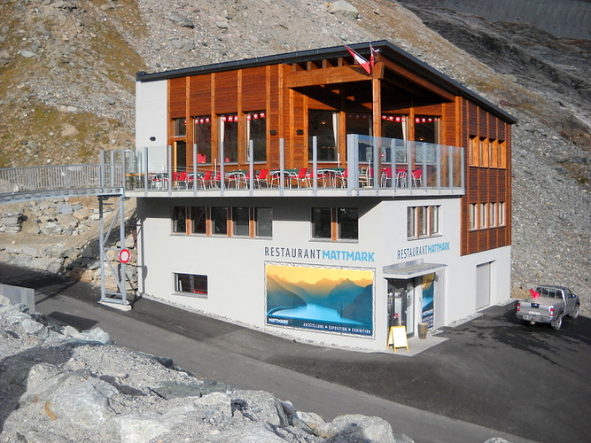 Reisemobilstellplatz - Wallis - Restaurant Mattmark & Camping