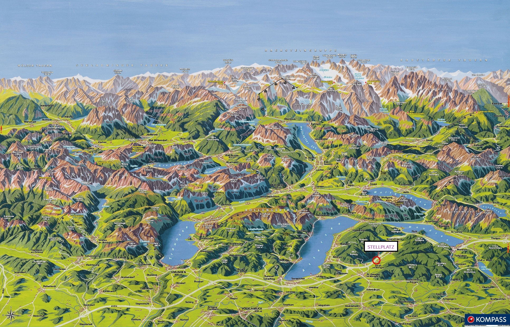 kampeerplaats voor campers - Gschwand - A1-Stellplatz-Rosslwirt.at