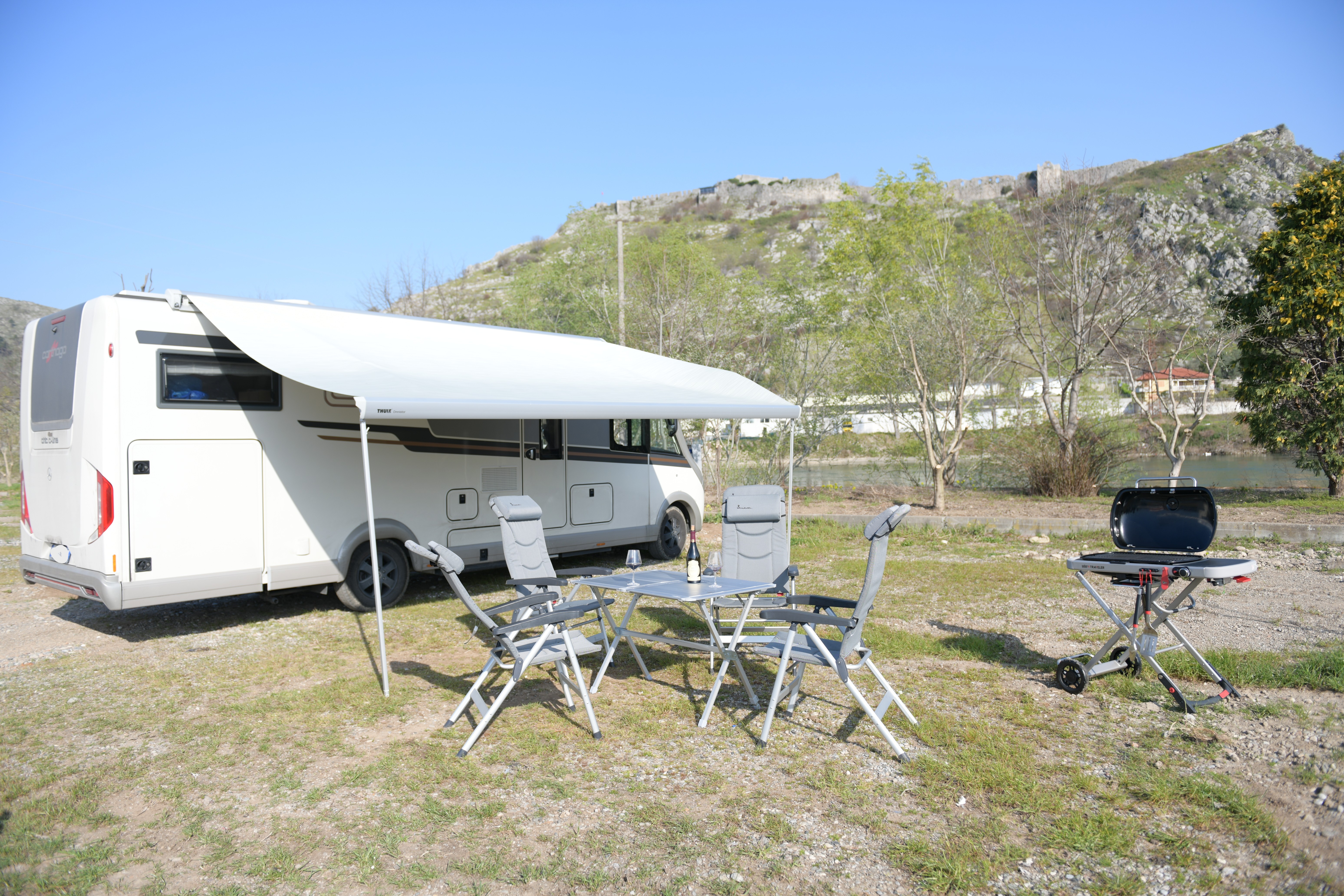 Reisemobilstellplatz: Shkodra Castle Camping