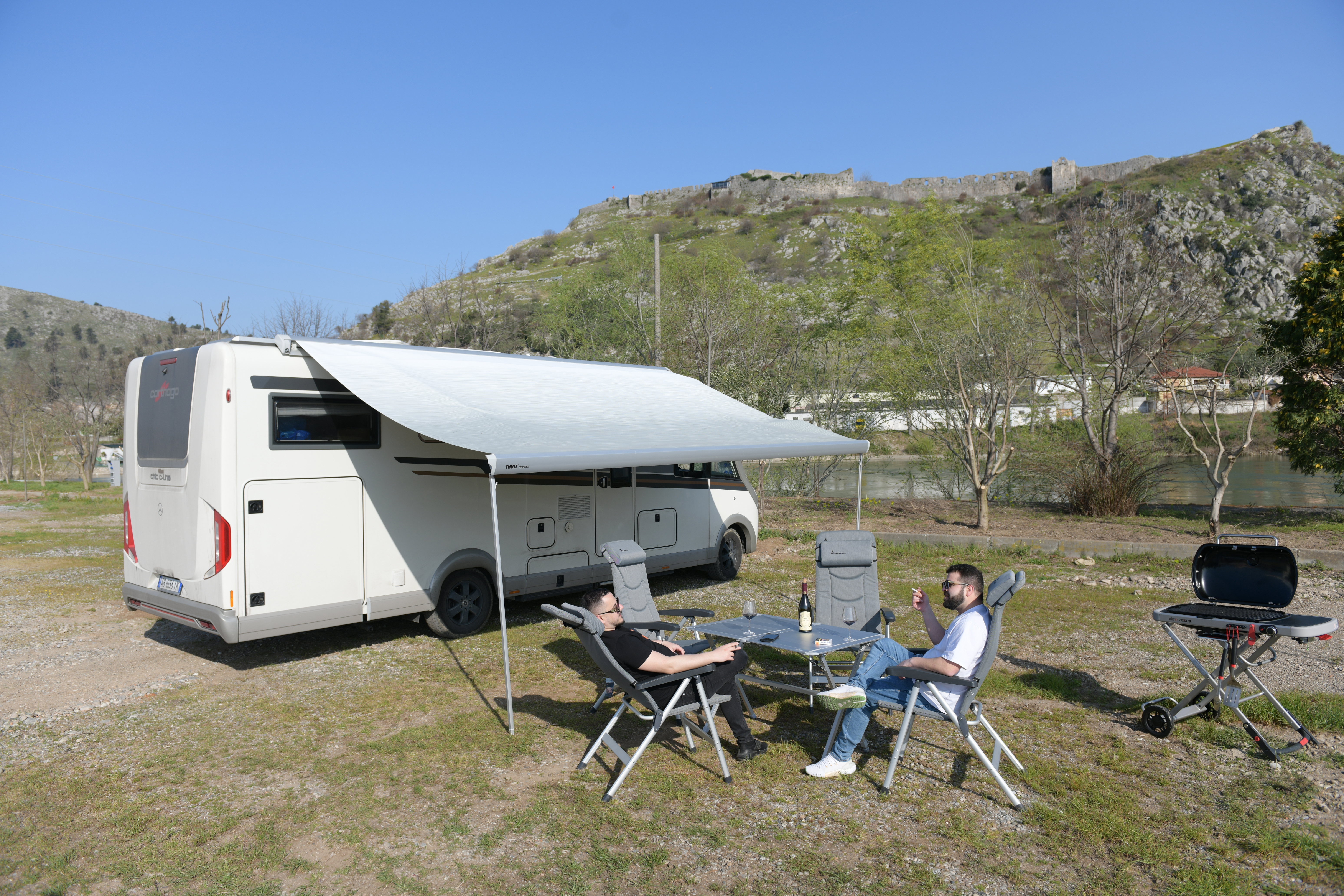 Reisemobilstellplatz: Shkodra Castle Camping