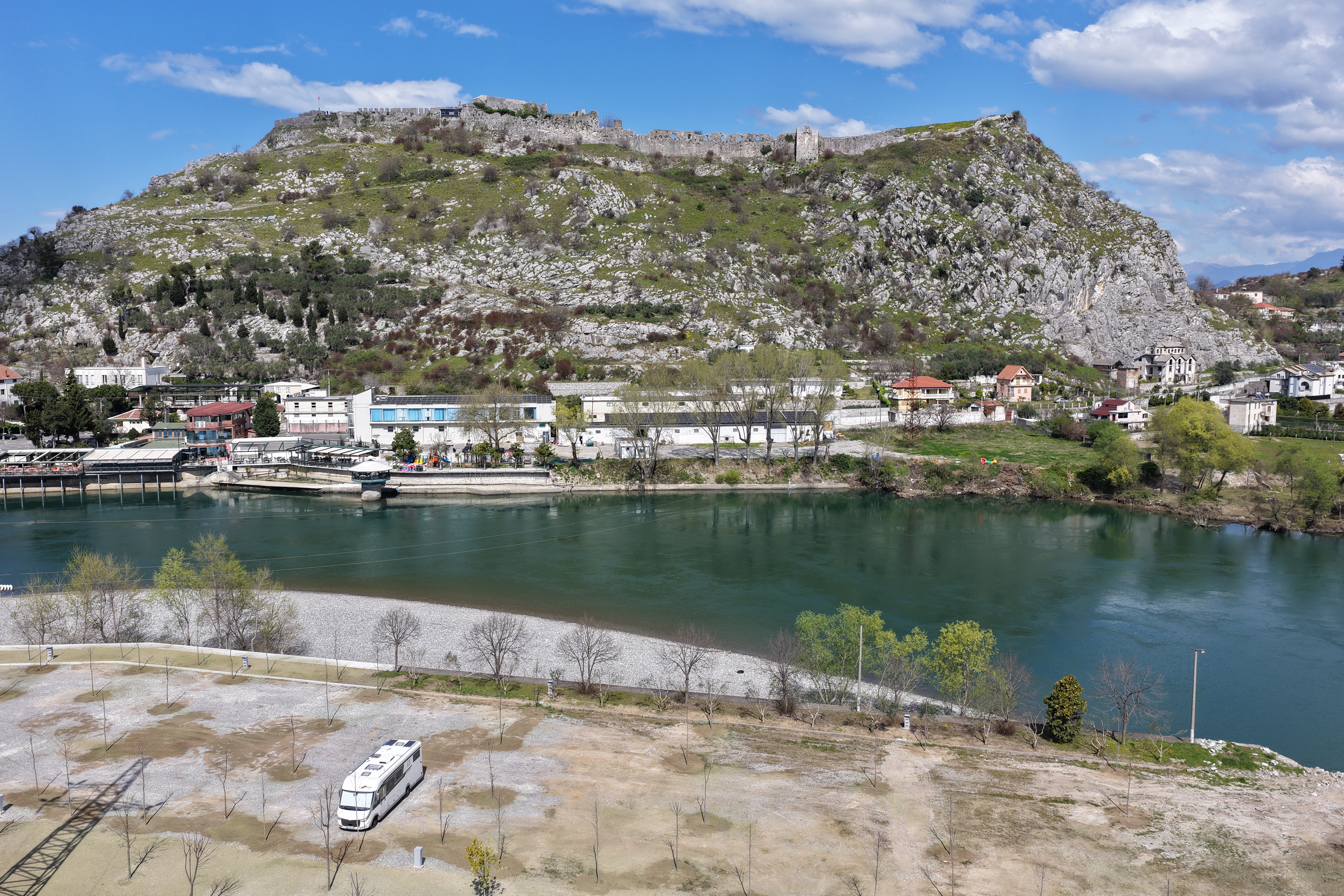 Reisemobilstellplatz: Shkodra Castle Camping