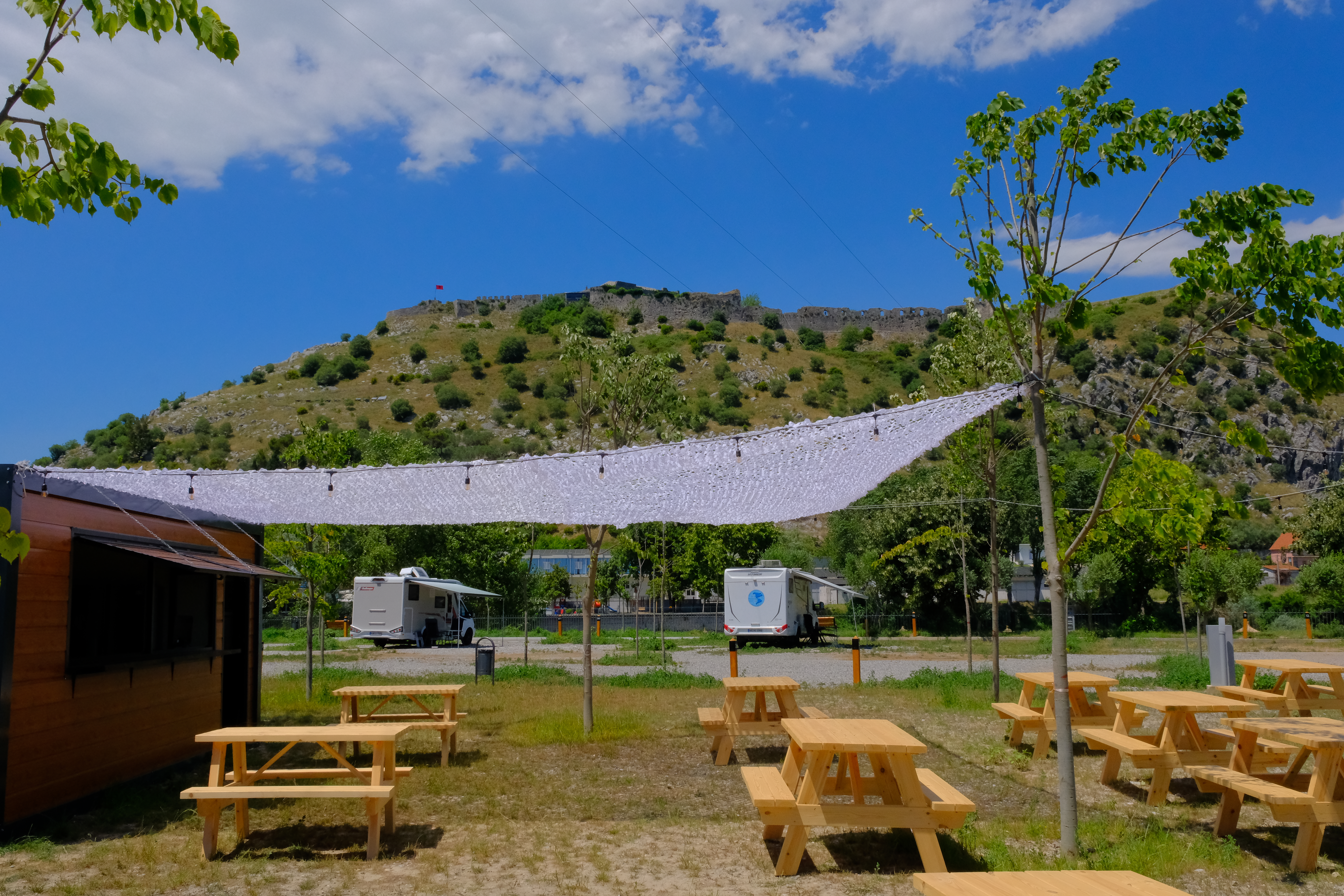 kampeerplaats voor campers - Ulcinj - Shkodra Castle Camping