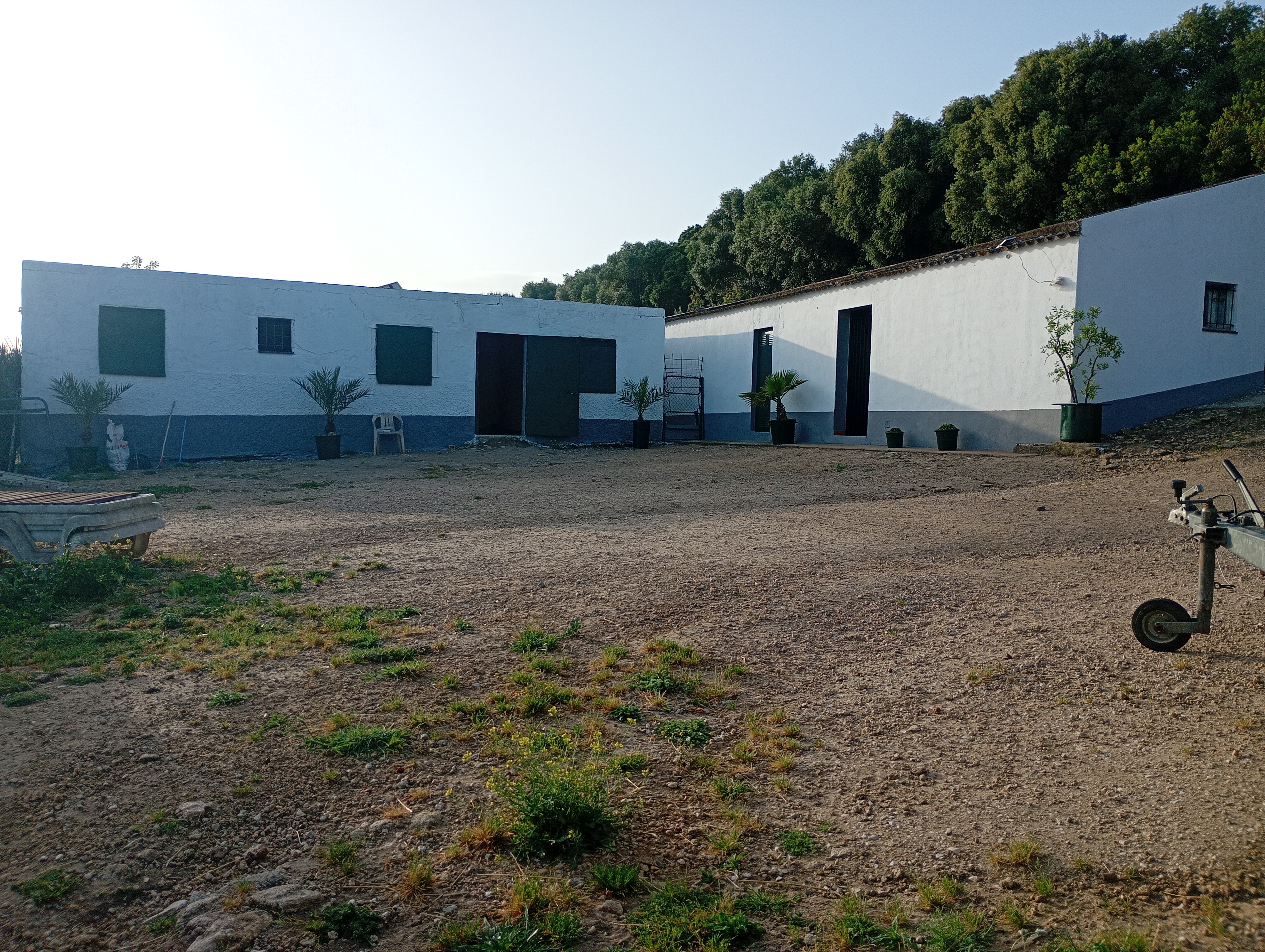 Wohnmobilstellplatz: Die Finca ist ideal für Naturliebhaber, die einen " private place " suchen, aber dennoch nicht zu weit abseits parken möchten. Hunde willkommen, alles eingezäunt, Grillen möglich und....
nachts gibt es einen spektakulären Sternenhimmel gratis!
 - Rancho " La Muleta"
