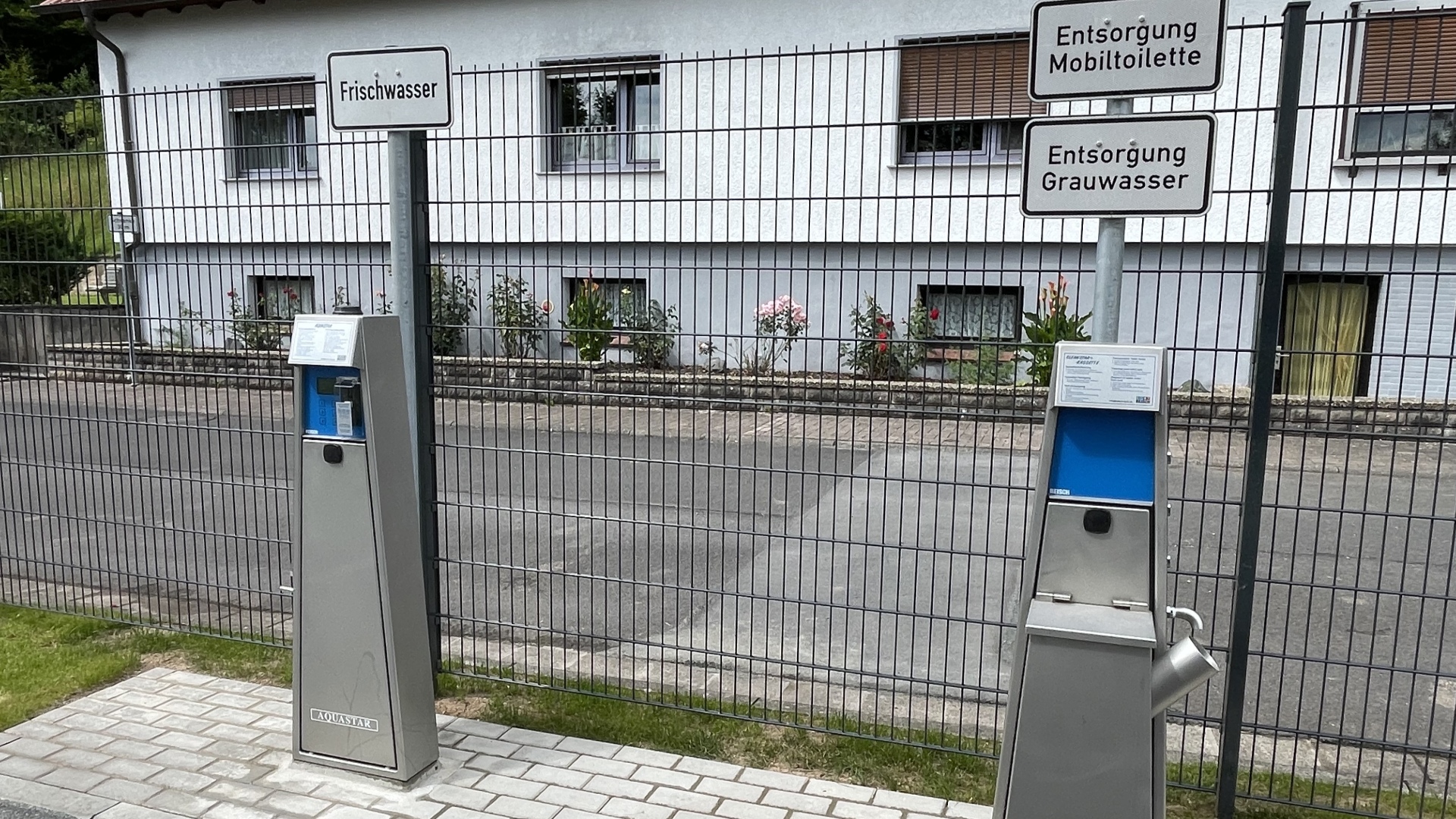 RV park - Rotenburg an der Fulda - Entsorgungs-Station - Wohnmobilstellplatz Philippsthal
