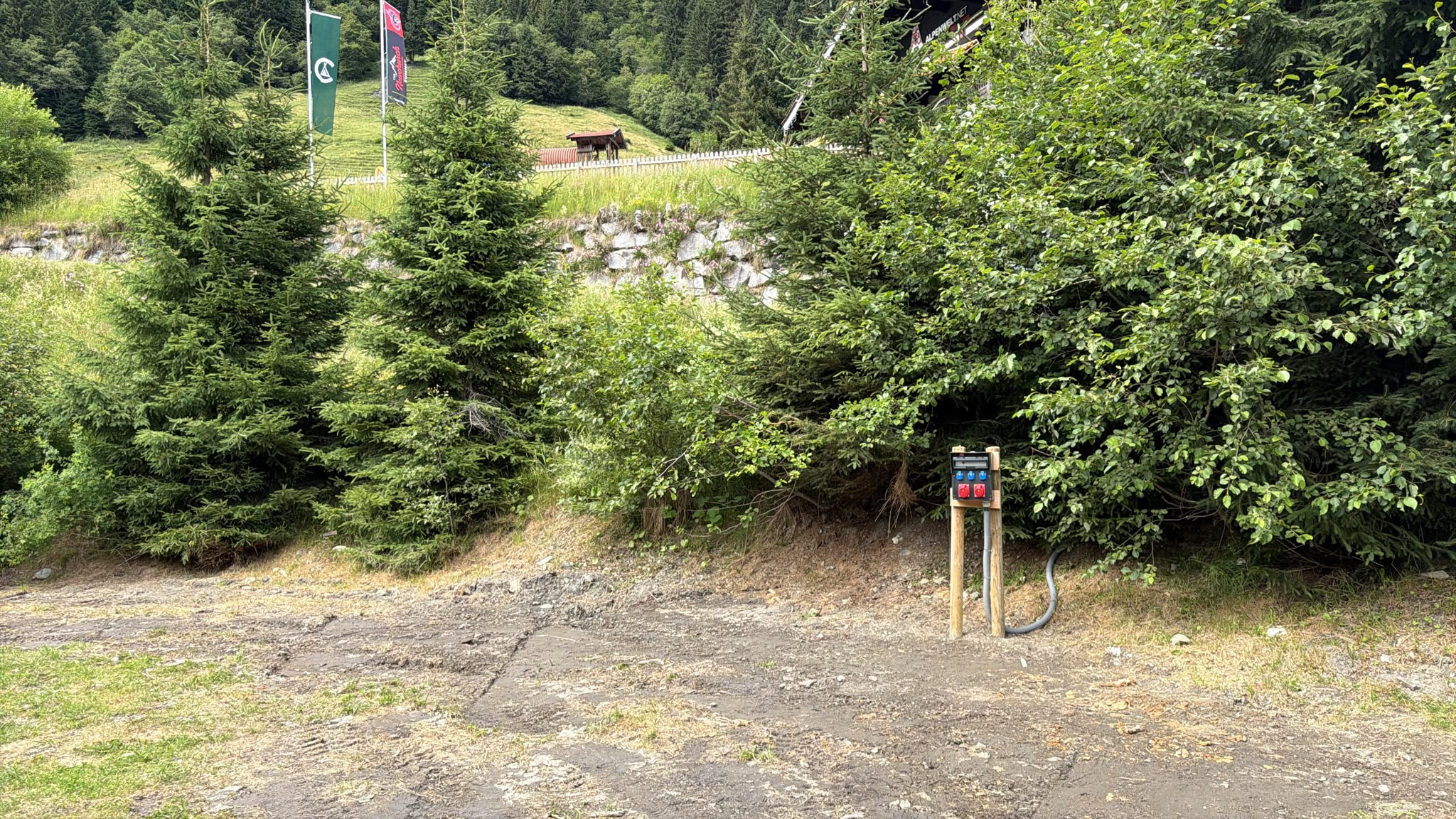 Wohnmobilstellplatz: Stromplatz Schönmoosalm - Naturcamping Schönmoosalm