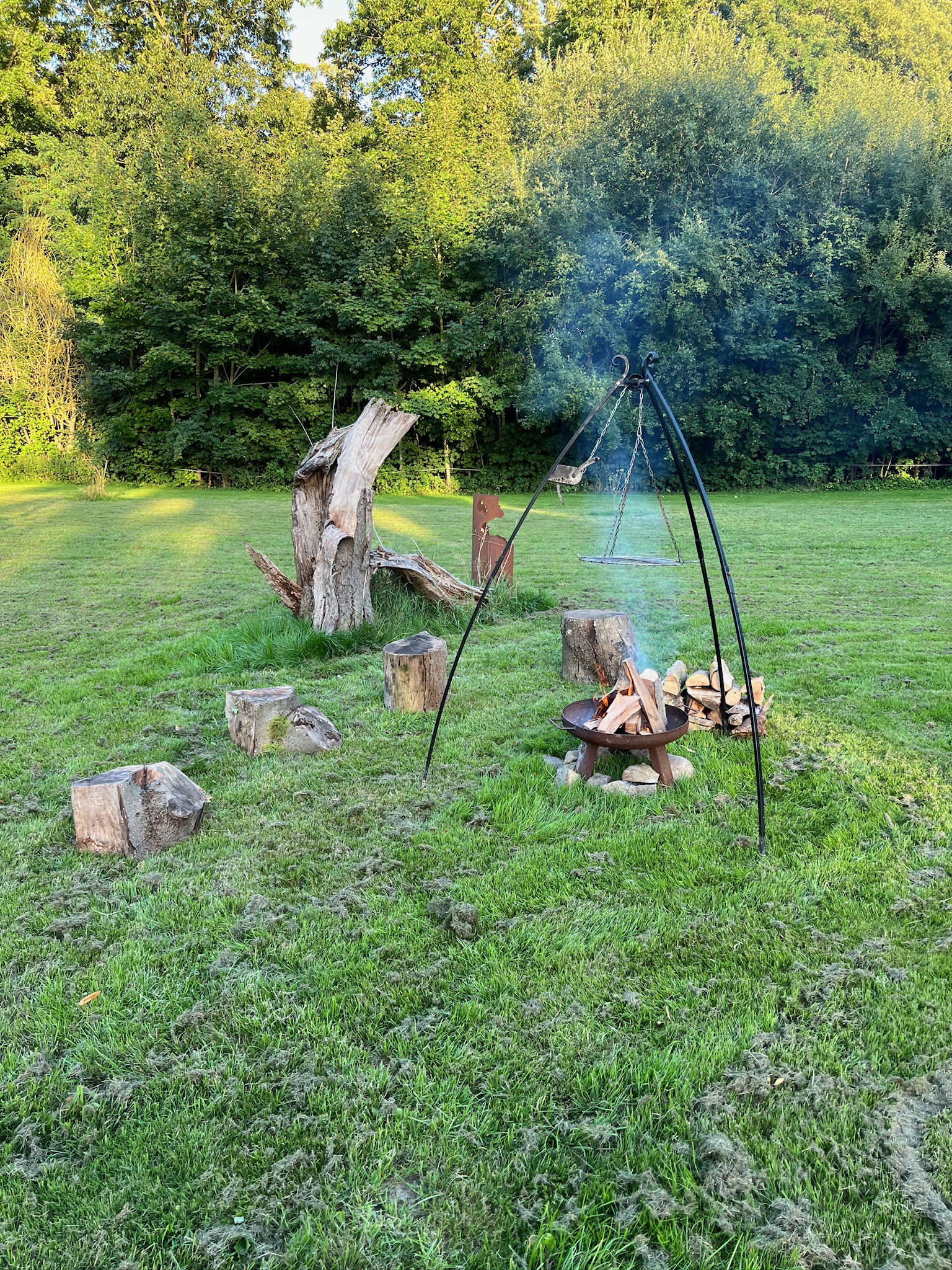 Area sosta per camper - Meclemburgo-Pomerania Occidentale - Hof- & Naturparadies nahe Kummerower See