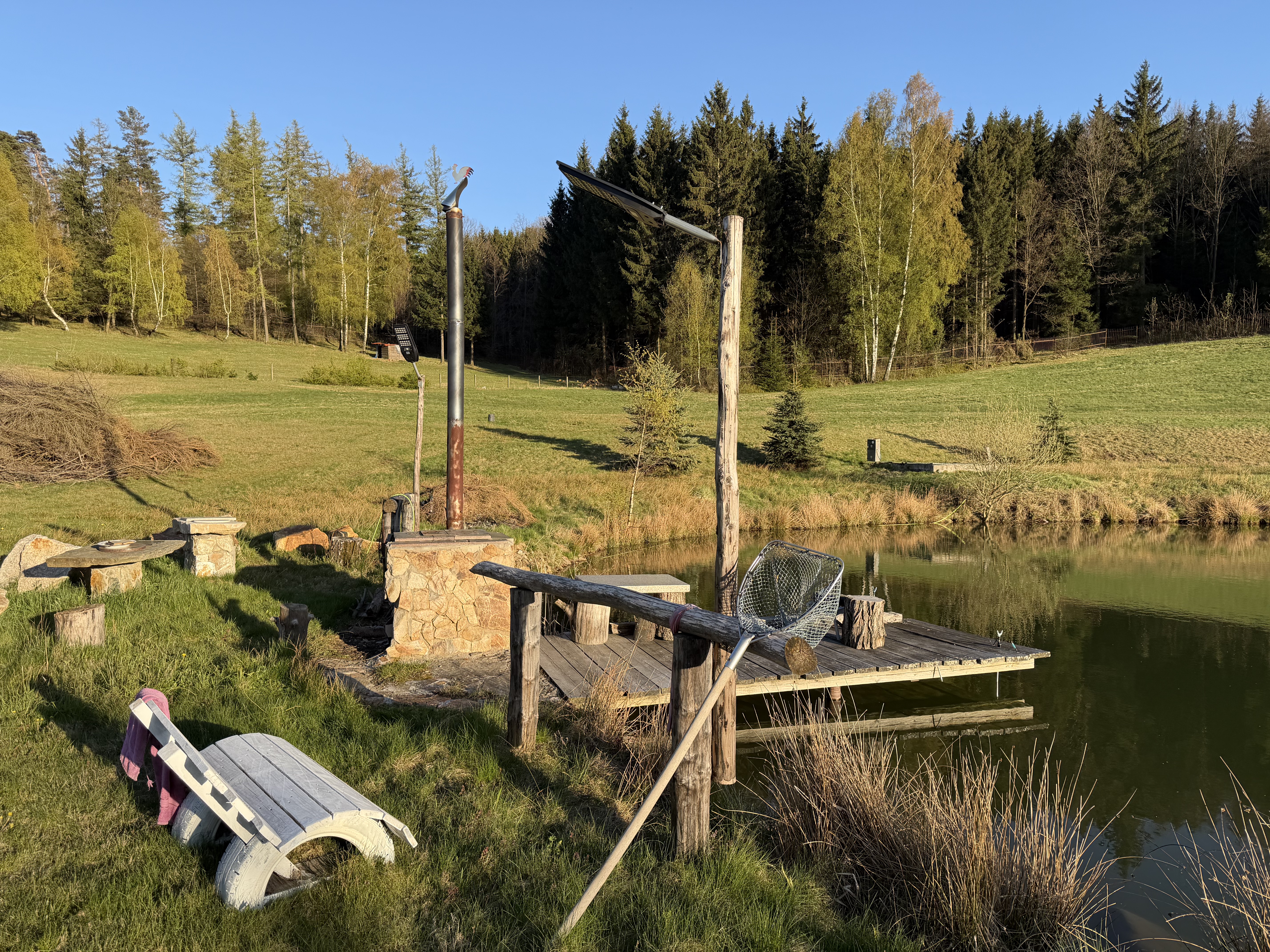 Wohnmobilstellplatz: Grill Platz am Wasser - Kamper & SPA LAYLA 
