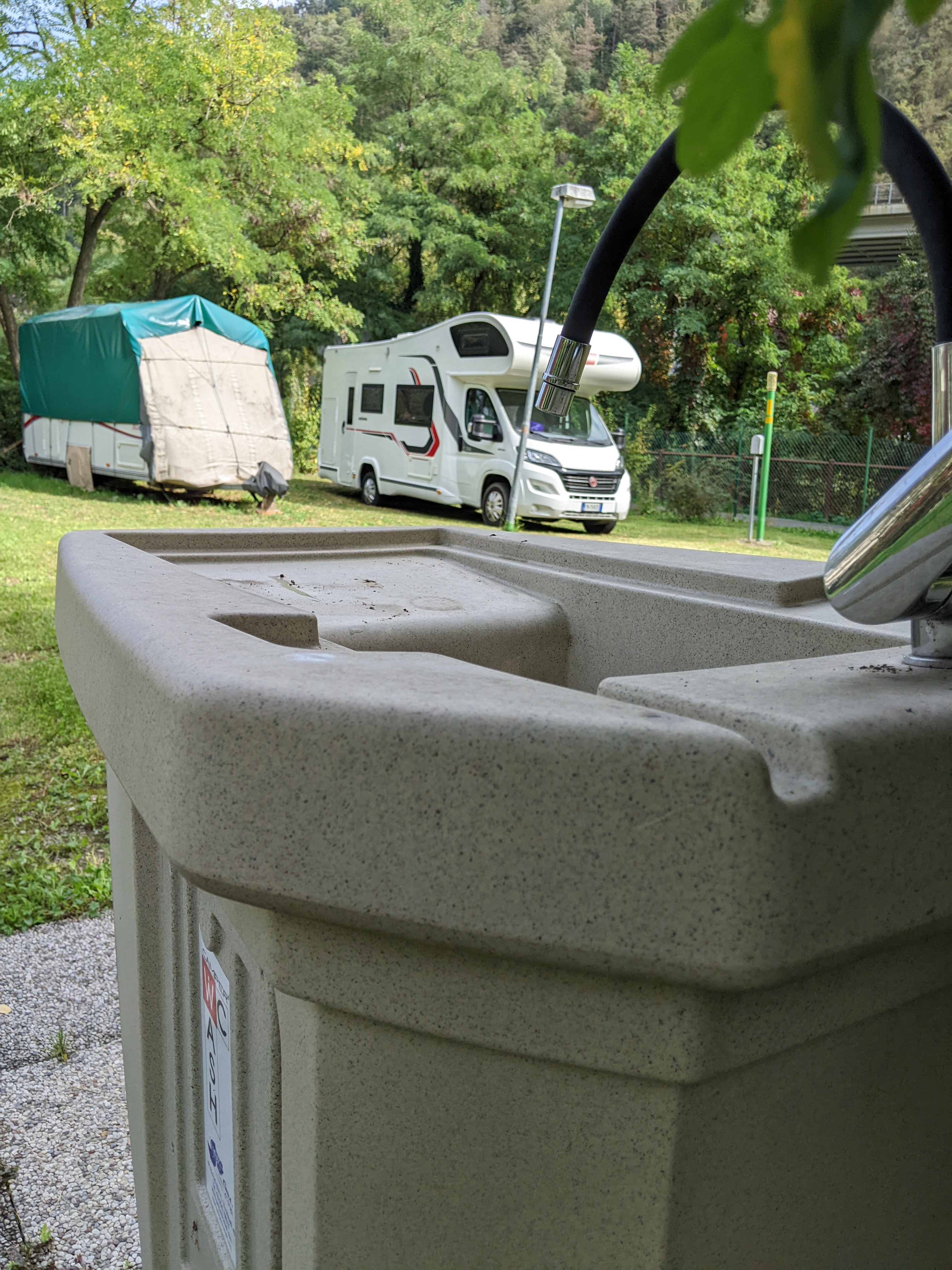 RV park - Ritten - Trinkwasser - Camper Service & Parking Isarco