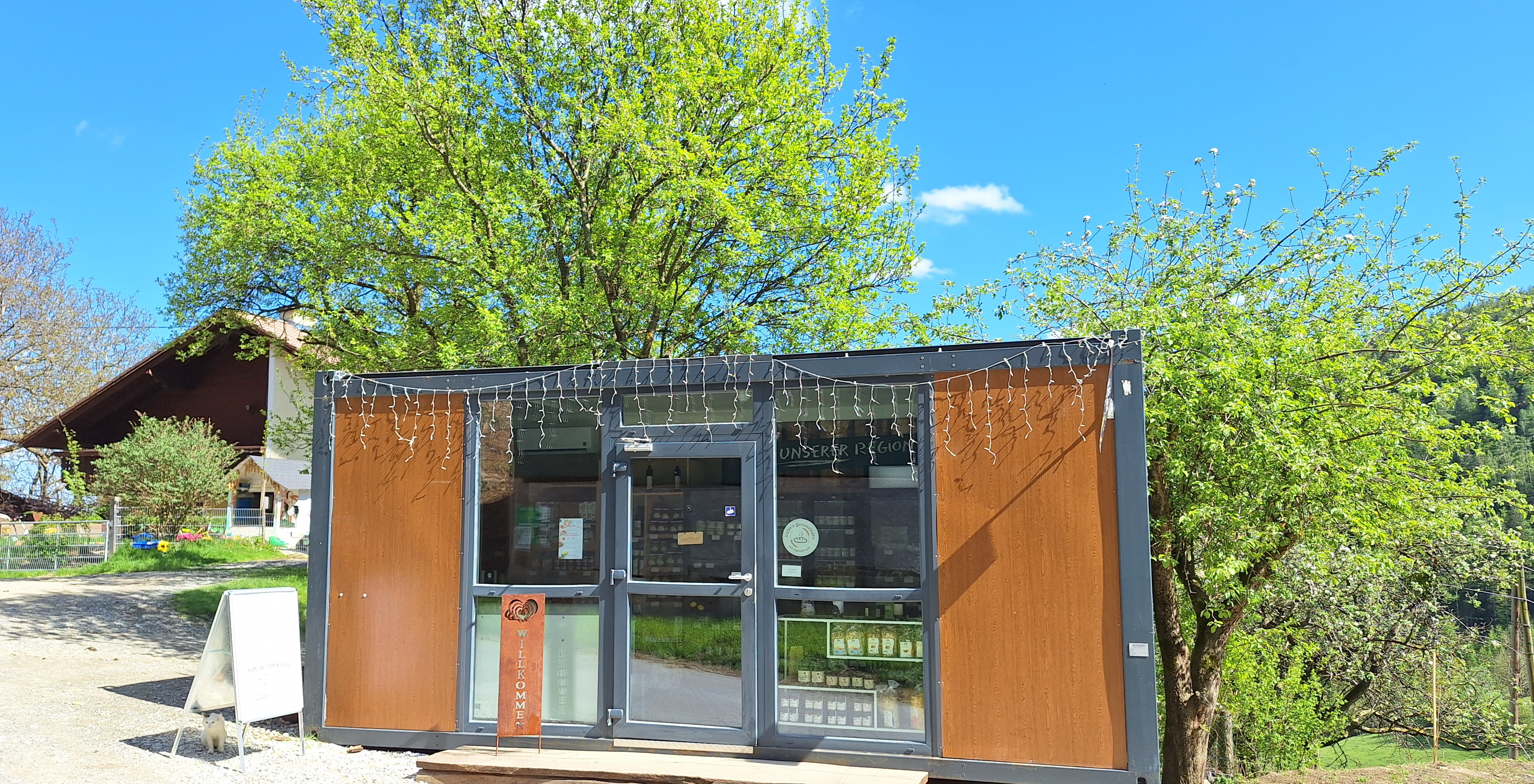 Wohnmobilstellplatz: Genussladen - GENUSSHofer - Restauration