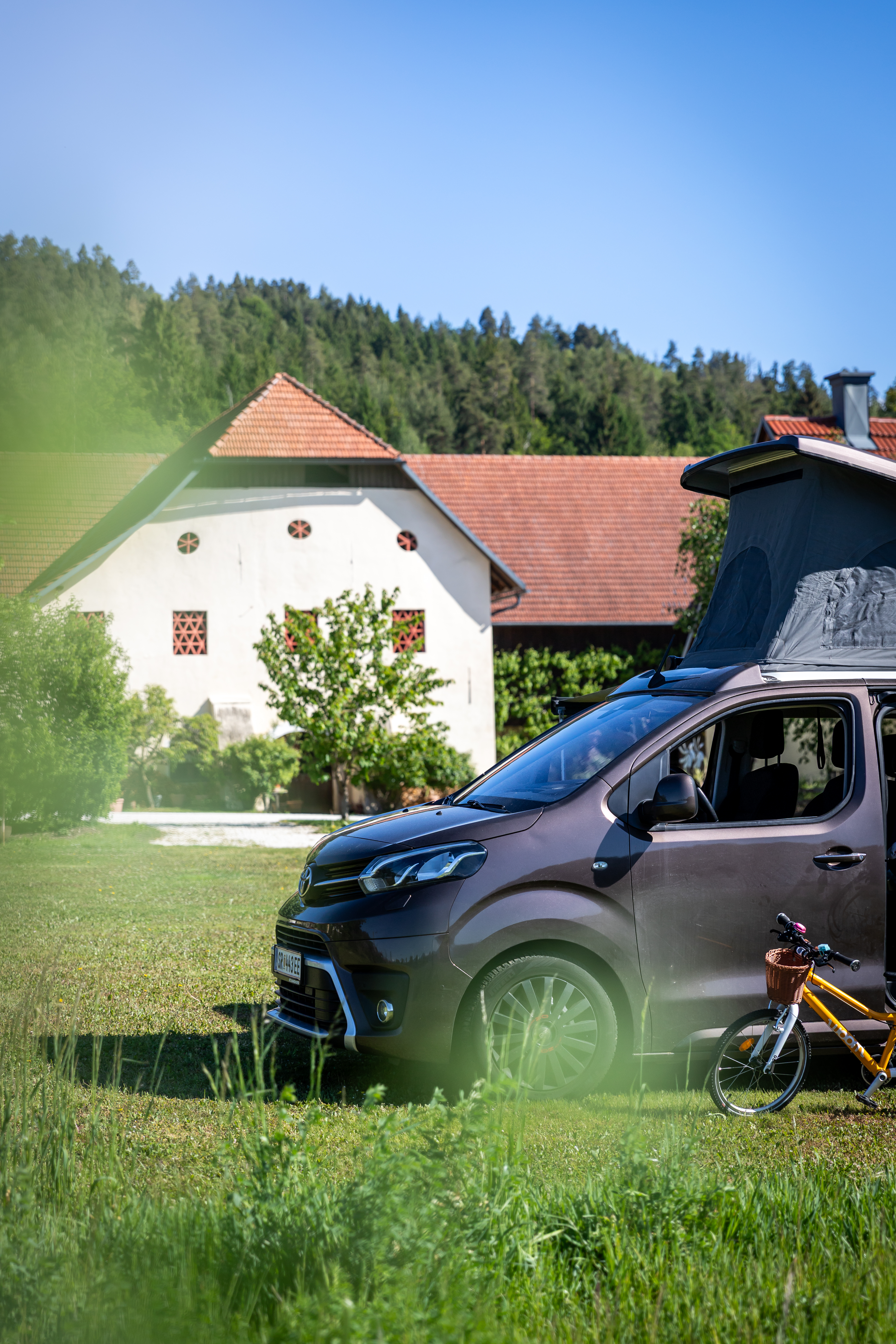 Wohnmobilstellplatz: Schlossgut Gundersdorf