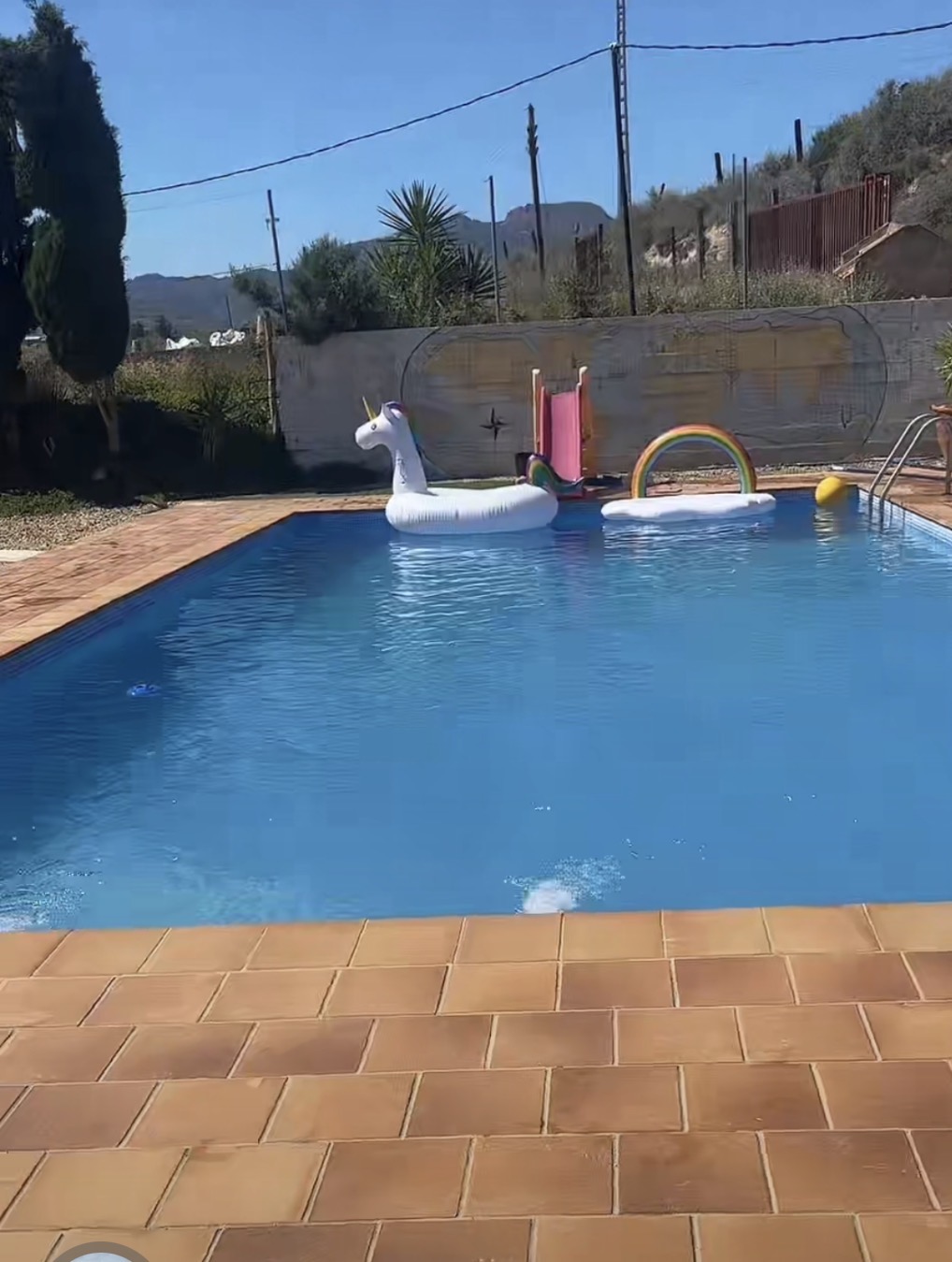 Reisemobilstellplatz - Wintercamping - Spanien - Pool - Rancho Roos