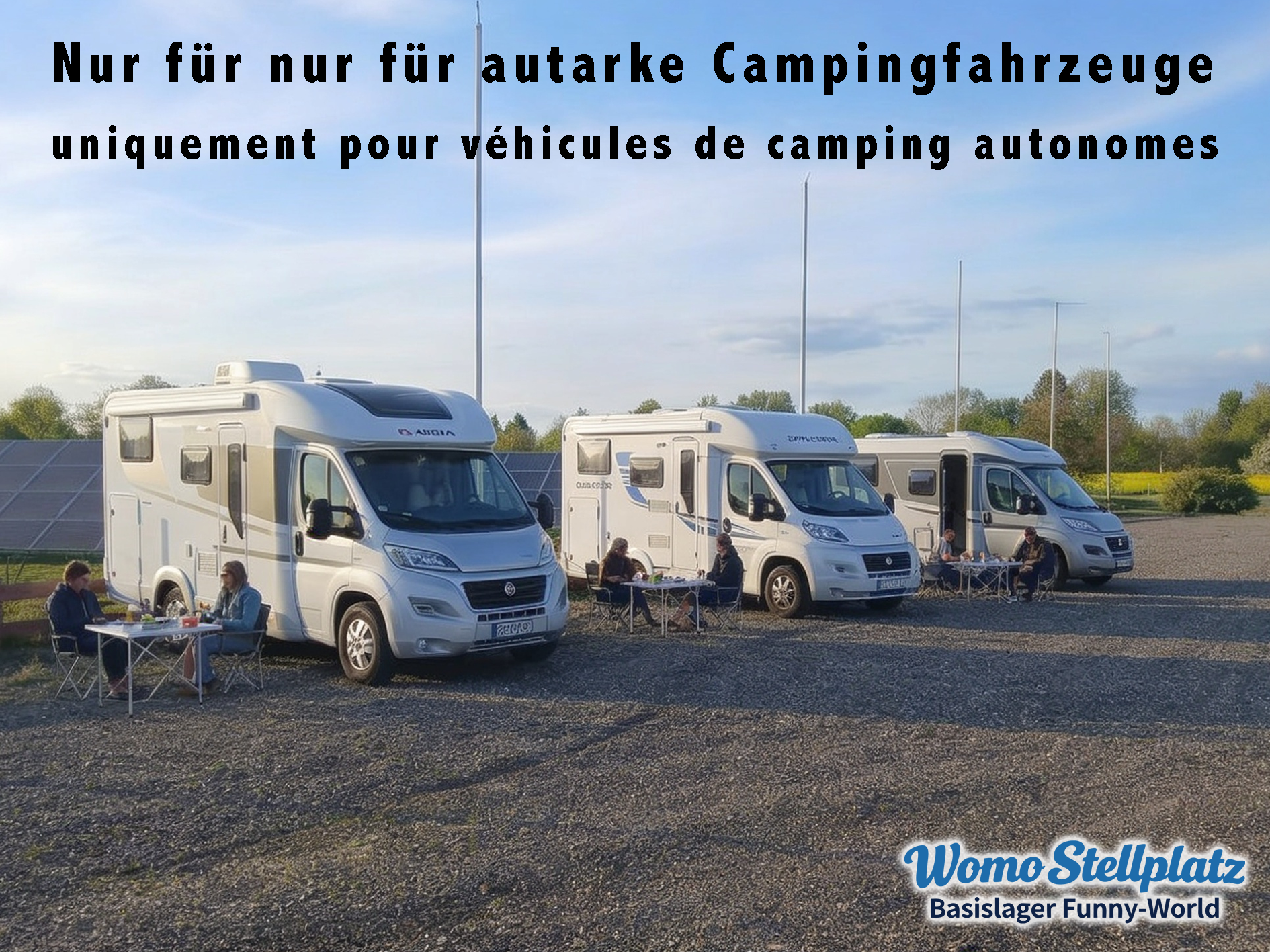 Area sosta per camper - Bergheim (Elsass ) - Womo Stellplatz Basislager Funny-World