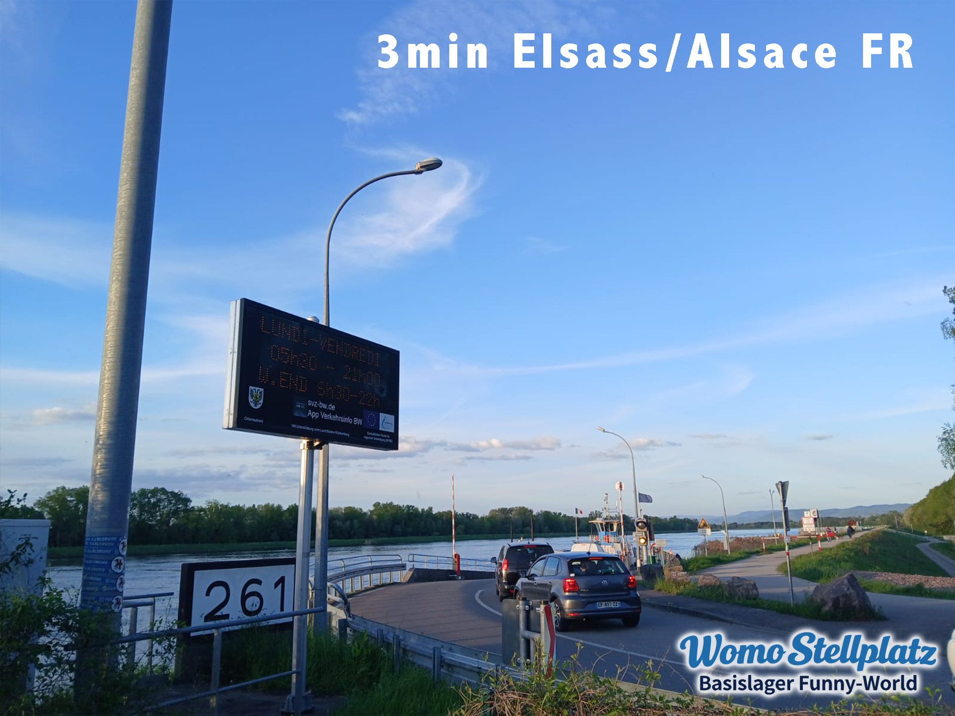Area sosta per camper - Bergheim (Elsass ) - Womo Stellplatz Basislager Funny-World
