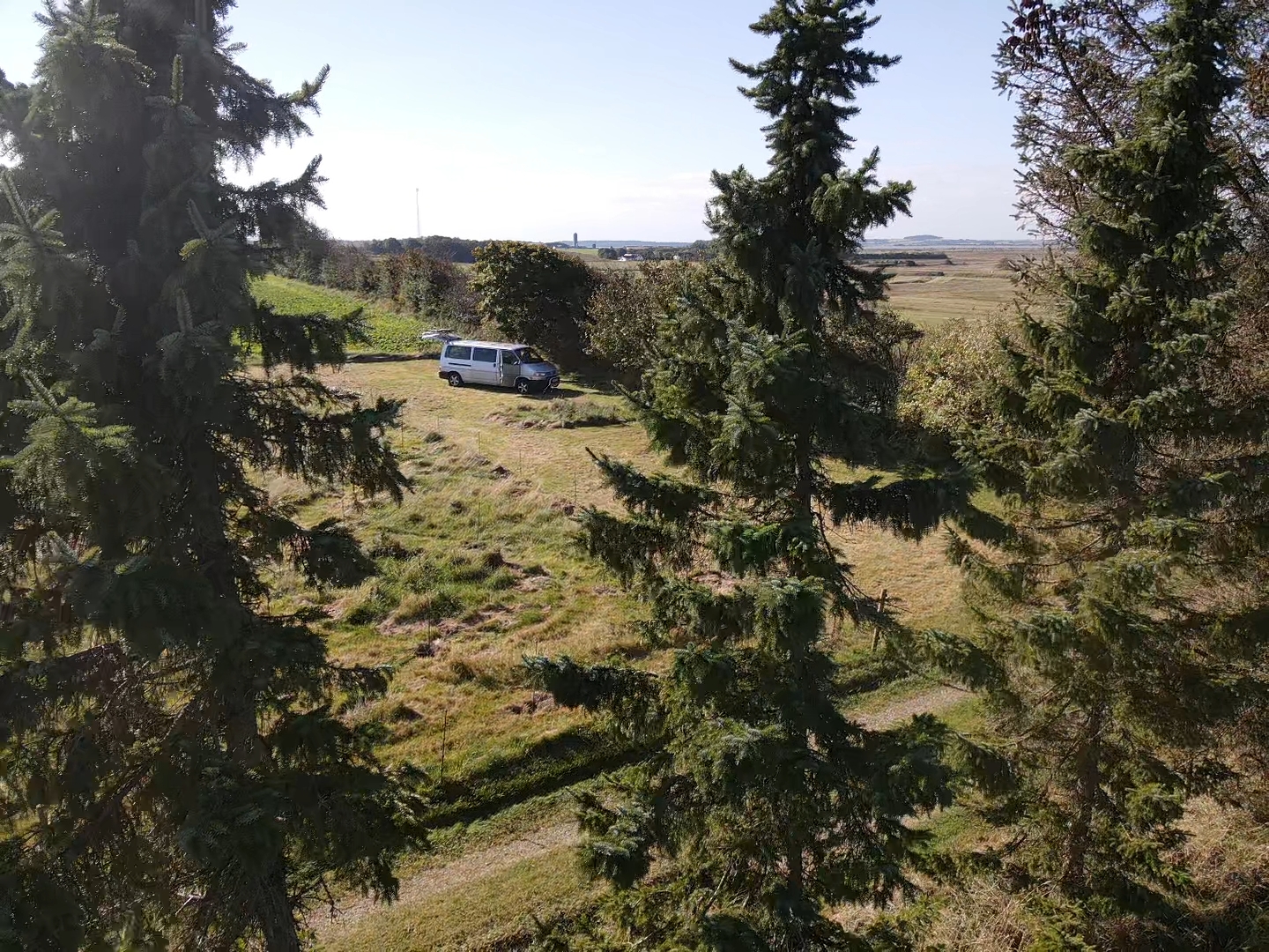 Reisemobilstellplatz - Erslev - Vesløs mit Blick auf See und Naturschutzgebiet