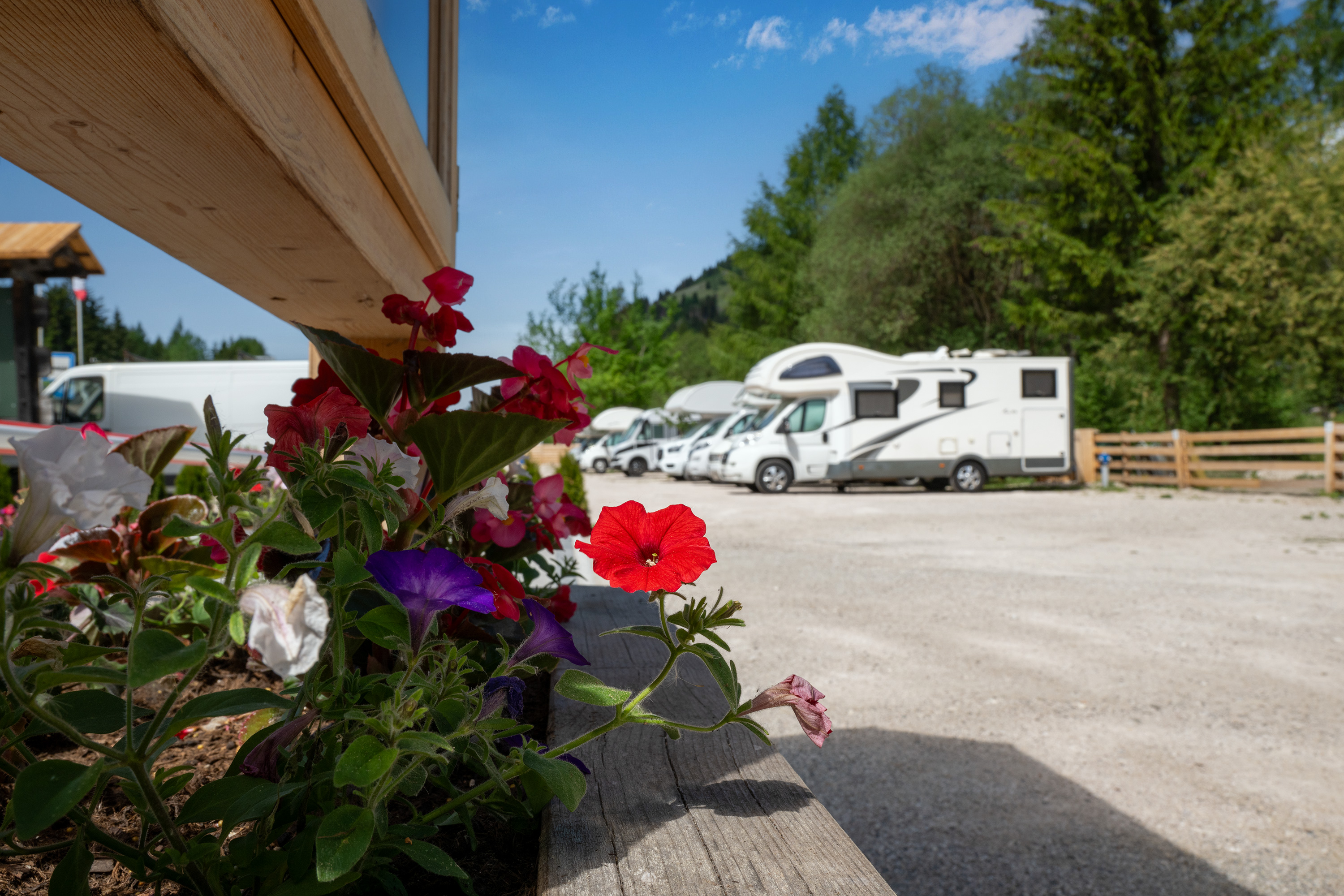 área camper - Obertilliach - Camperpark Dolomites