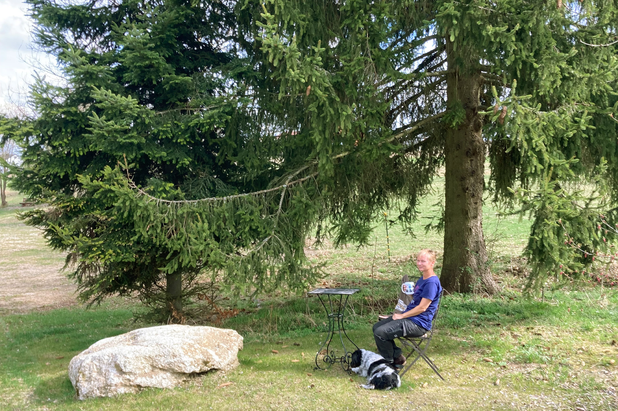 Area sosta per camper - Bad Alexandersbad - Einfach die Ruhe genießen und die Seele baumeln lassen.... - Hof Wiesengrund Alm Kerstin Knaus