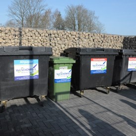 Wohnmobilstellplatz: Hier können Sie Ihren Müll entsorgen - Reisemobilpark Eutiner See