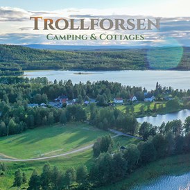 Wohnmobilstellplatz: Unser Campingplatz - Trollforsen Camping & Cottages Services AB