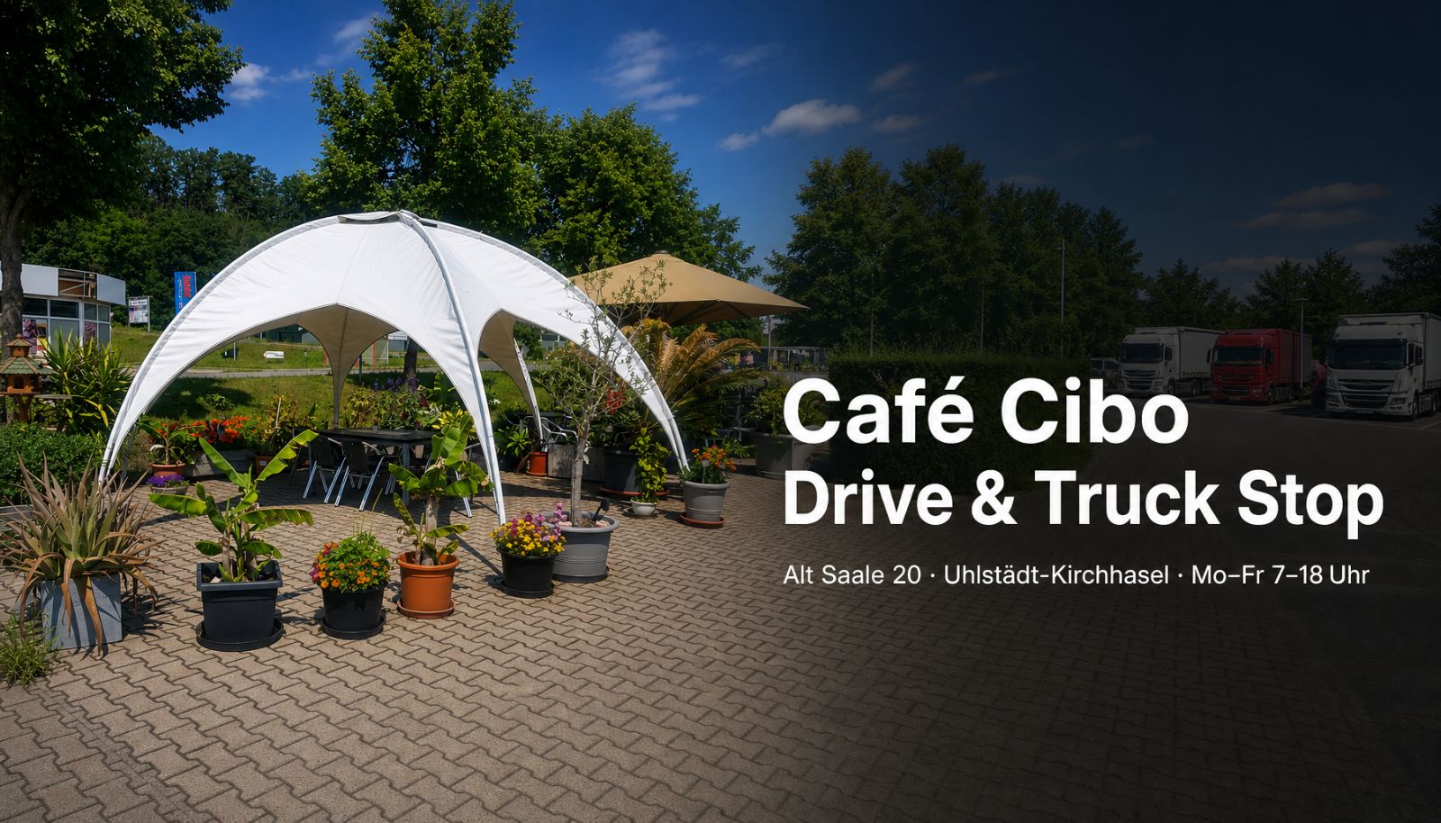 RV park - Witzleben - Cafe Cibo Drive & truck stop