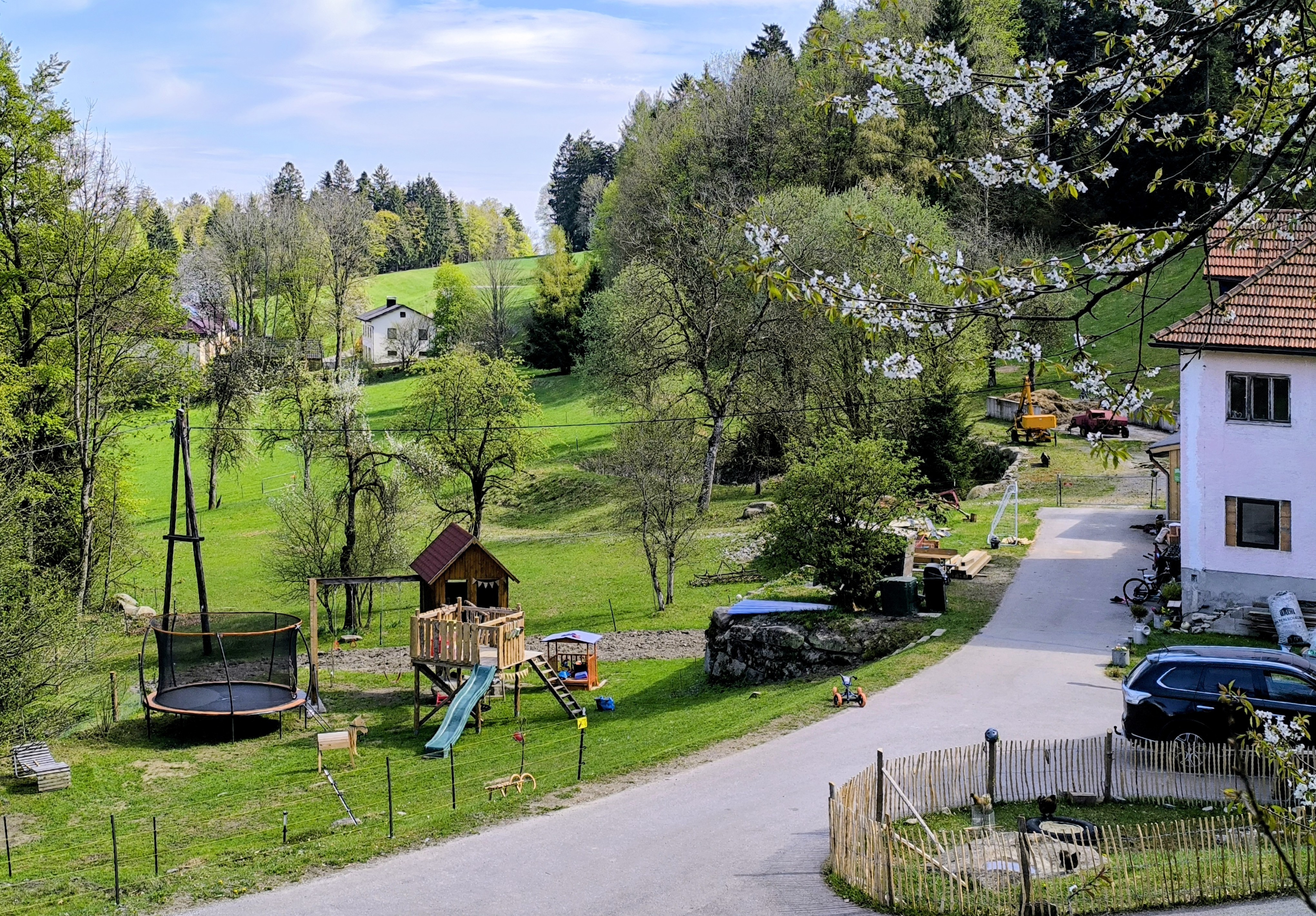 Wohnmobilstellplatz: Biohof Fam. Buchmann  - Areal