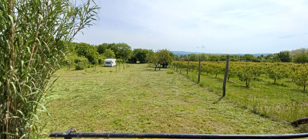 kampeerplaats voor campers - Cserszegtomaj - Stellplatz für Wohnwagen und Dachzeltfahrer - Panoramablick Ungarn