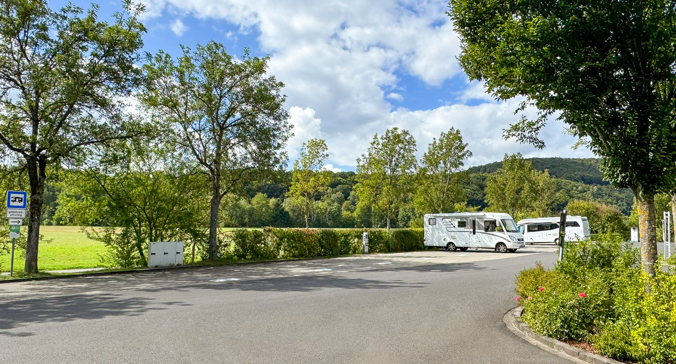 RV park - Franken - Reisemobilstellplatz in Bad Bocklet - Reisemobil-Stellplätze in Bad Bocklet