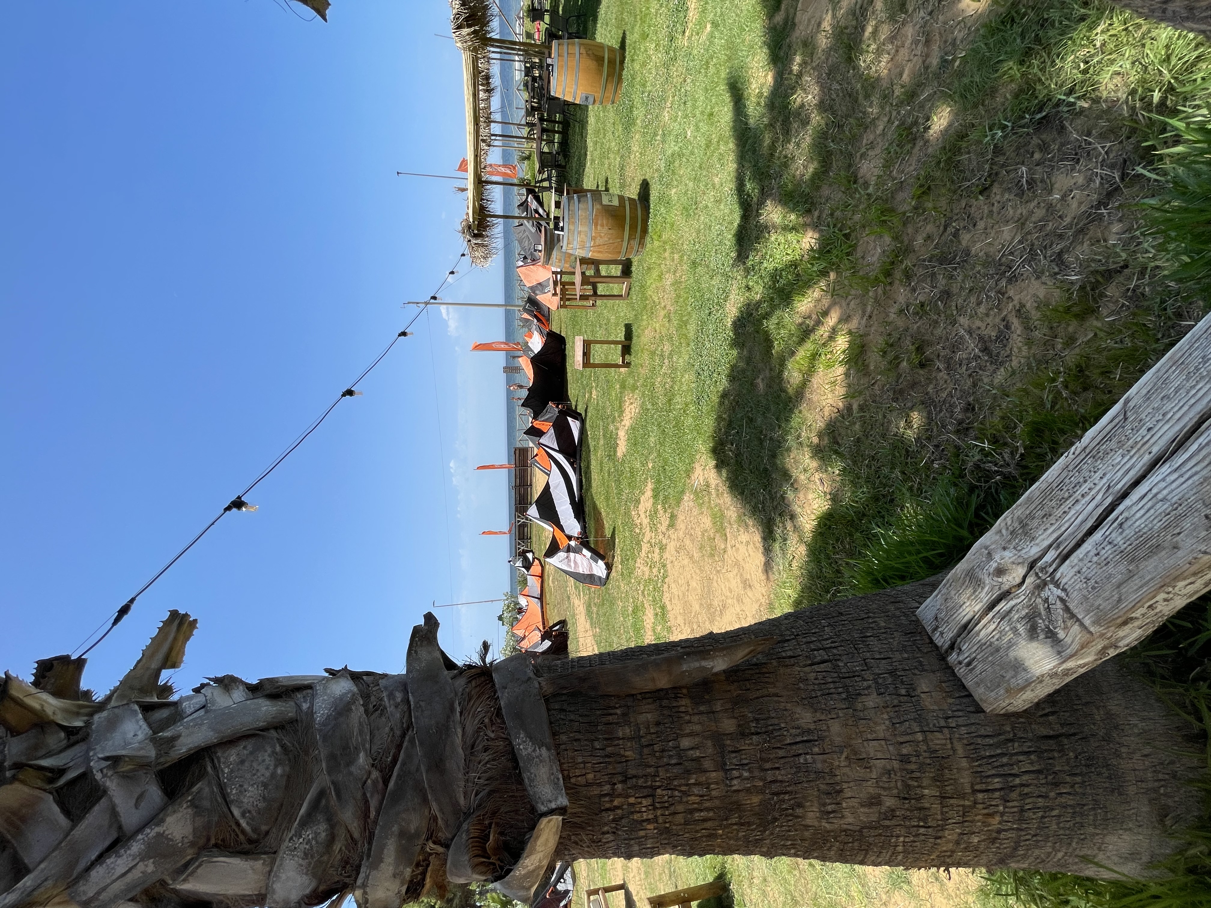 Wohnmobilstellplatz: Relax area
Kitesurf - Wingfoil - Windsurf area
Food & beverage area 
Wellness area - Sunset Kite Village